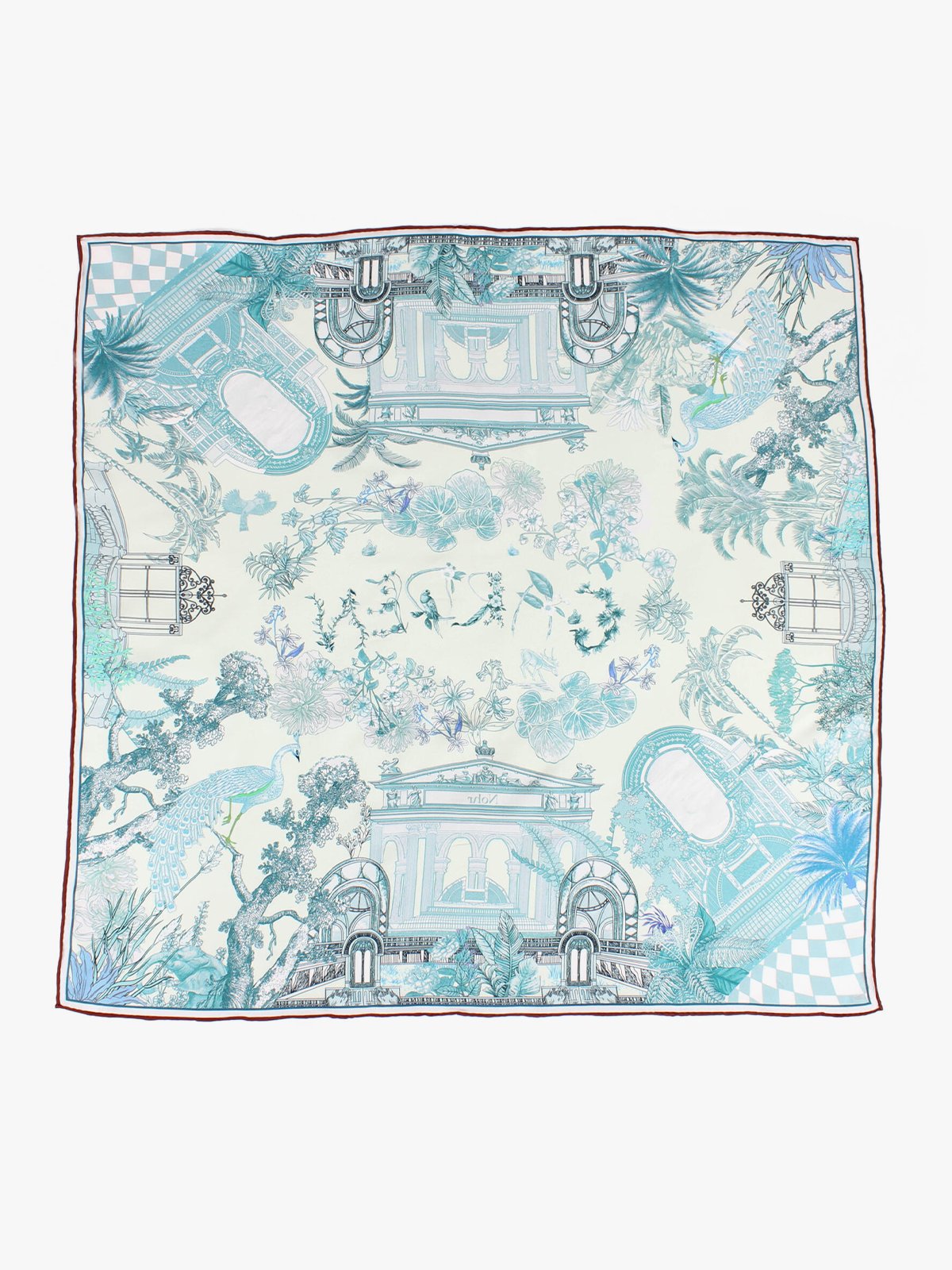 Nohr Studio Eden Silkeskjerf 65 x 65 cm Rosa 55