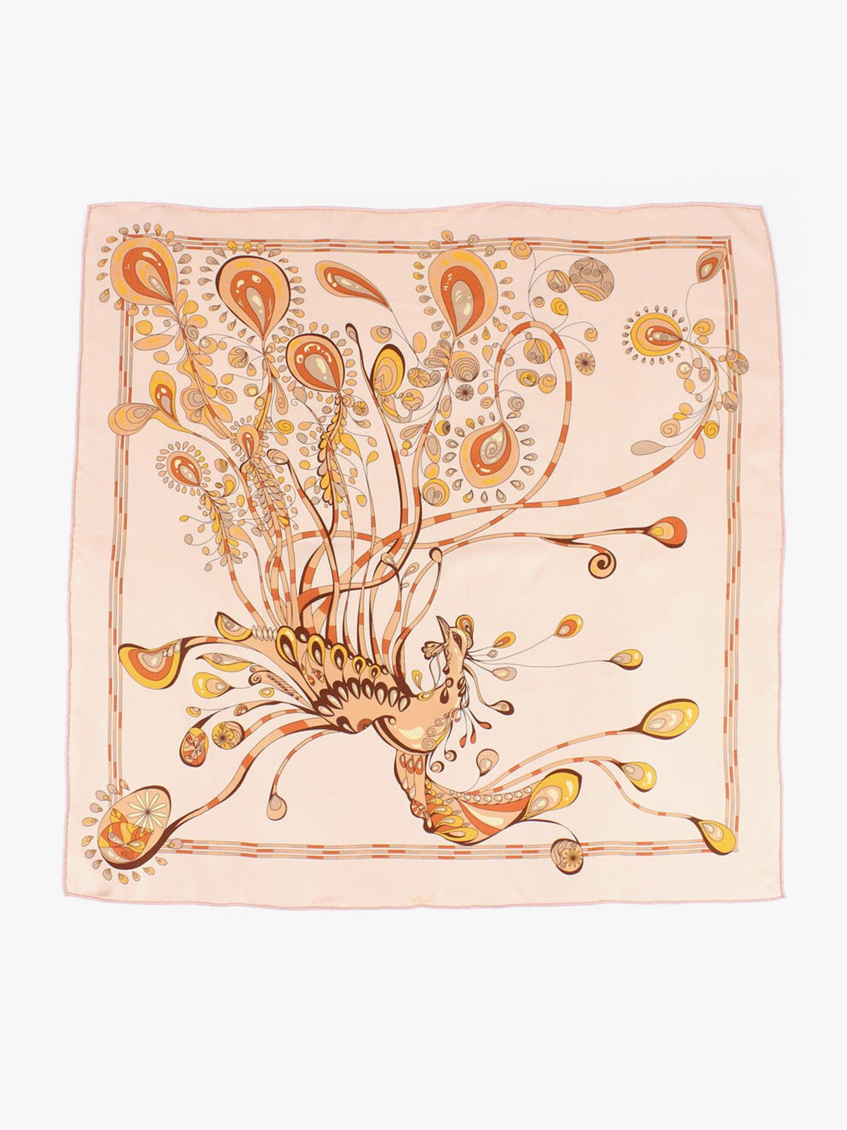 Nohr Studio Sonja Silkeskjerf 65 x 65 cm Rosa