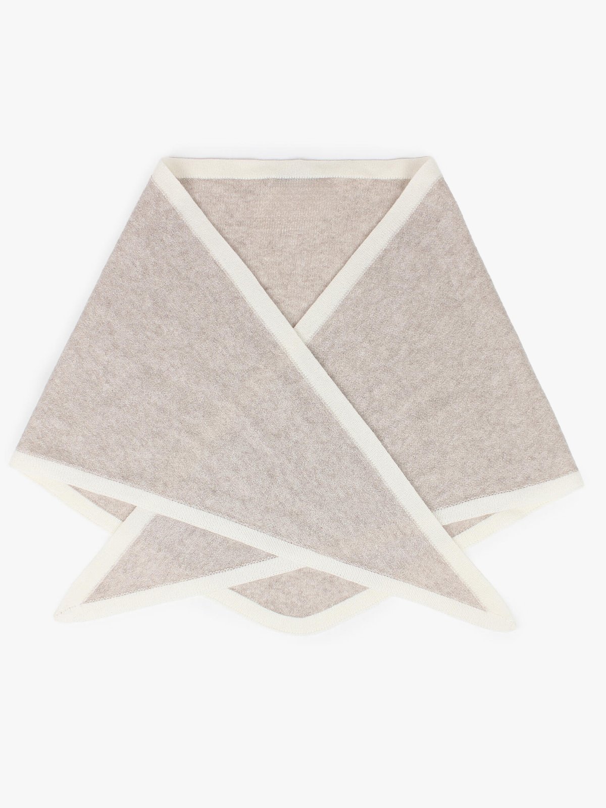 Nohr Studio Lara Duo Wool Cashmere Triangle L Sand 13