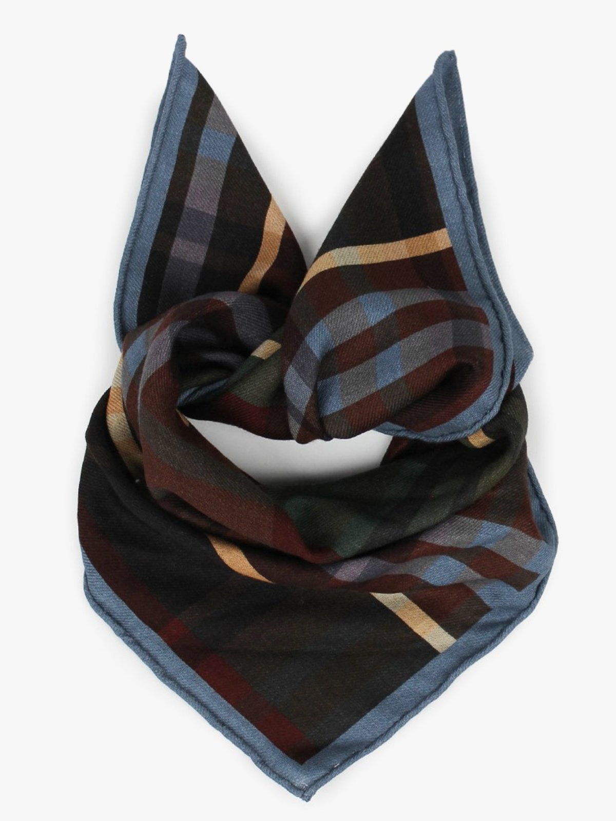 Nohr Studio June Wool Scarf 65 x 65 cm Burgunder
