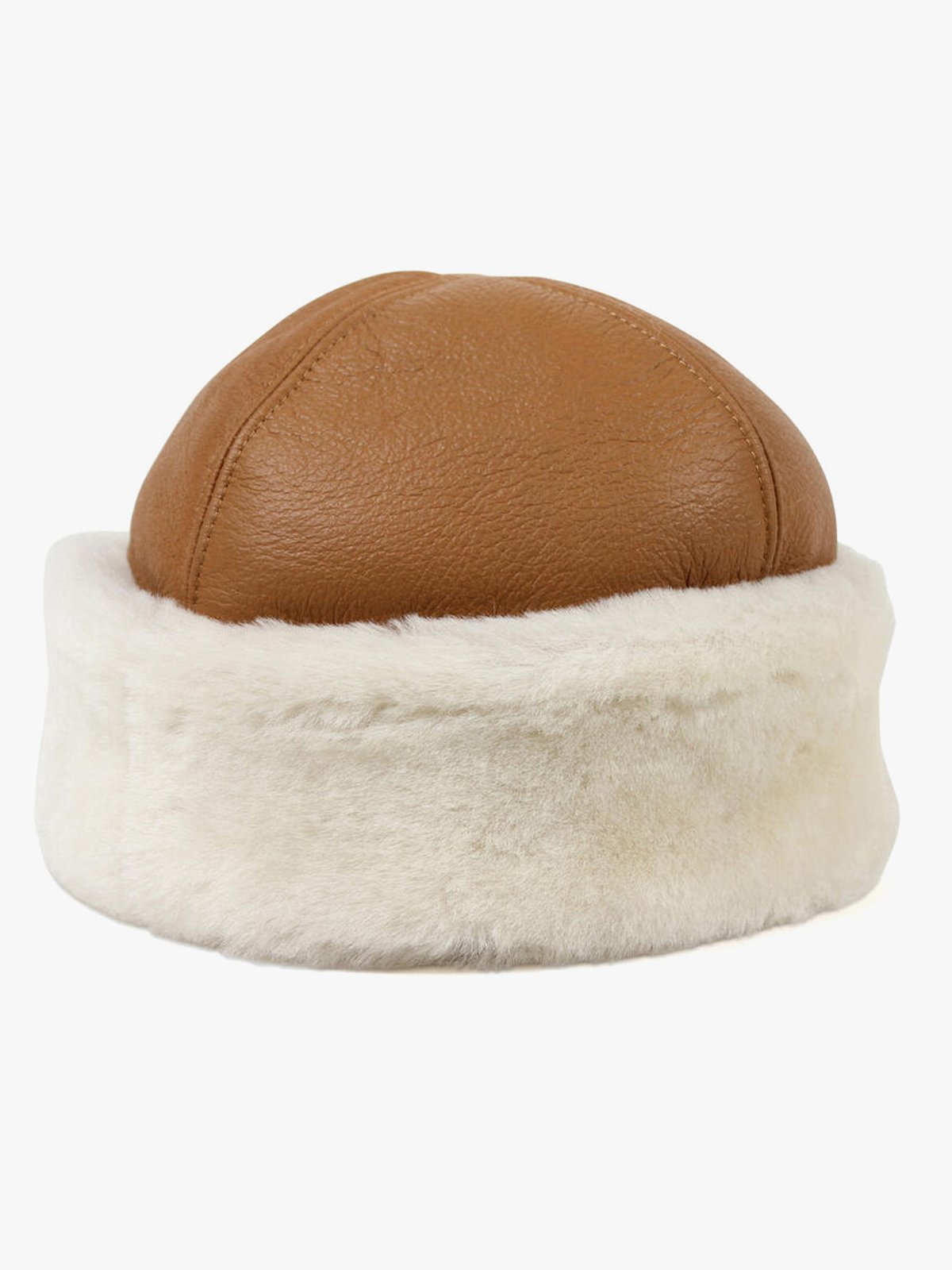 Nohr Studio Ina Leather Shearling Harka Camel