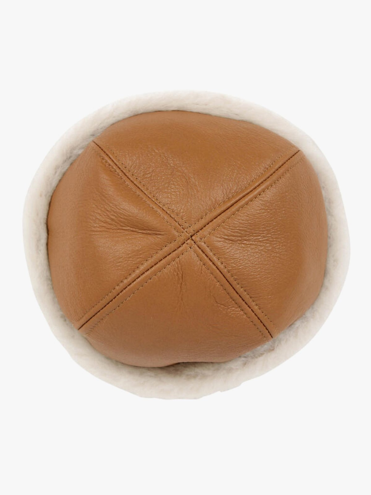Nohr Studio Ina Leather Shearling Harka Camel