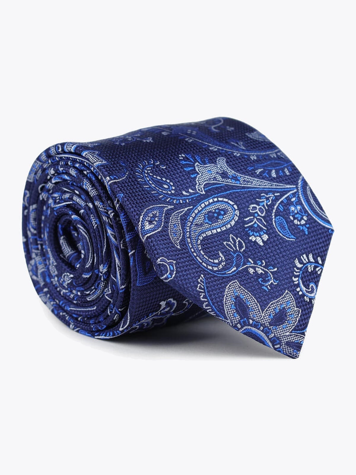 Nohr Studio Magnus Silk Tie 7,6 cm Blå
