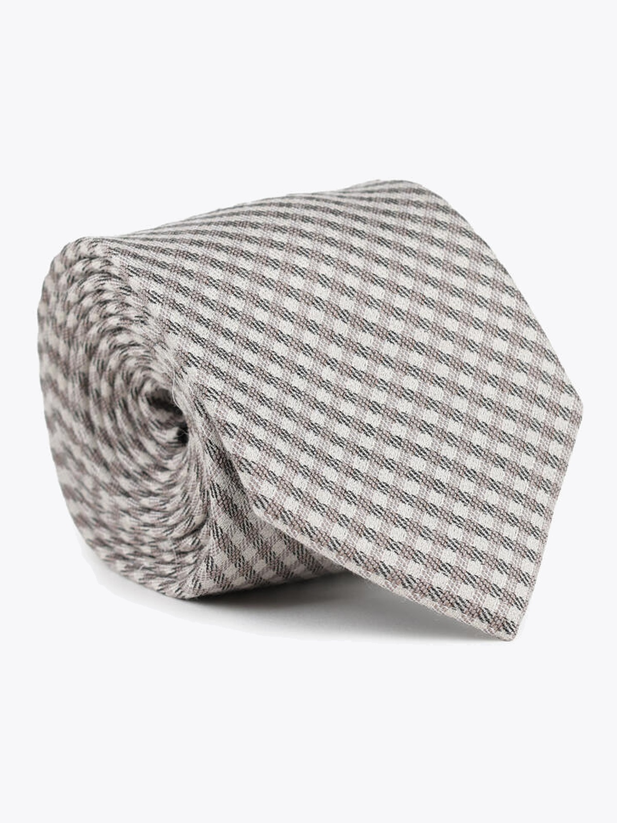 Nohr Studio Ludvig Tie 7,6 cm Beige