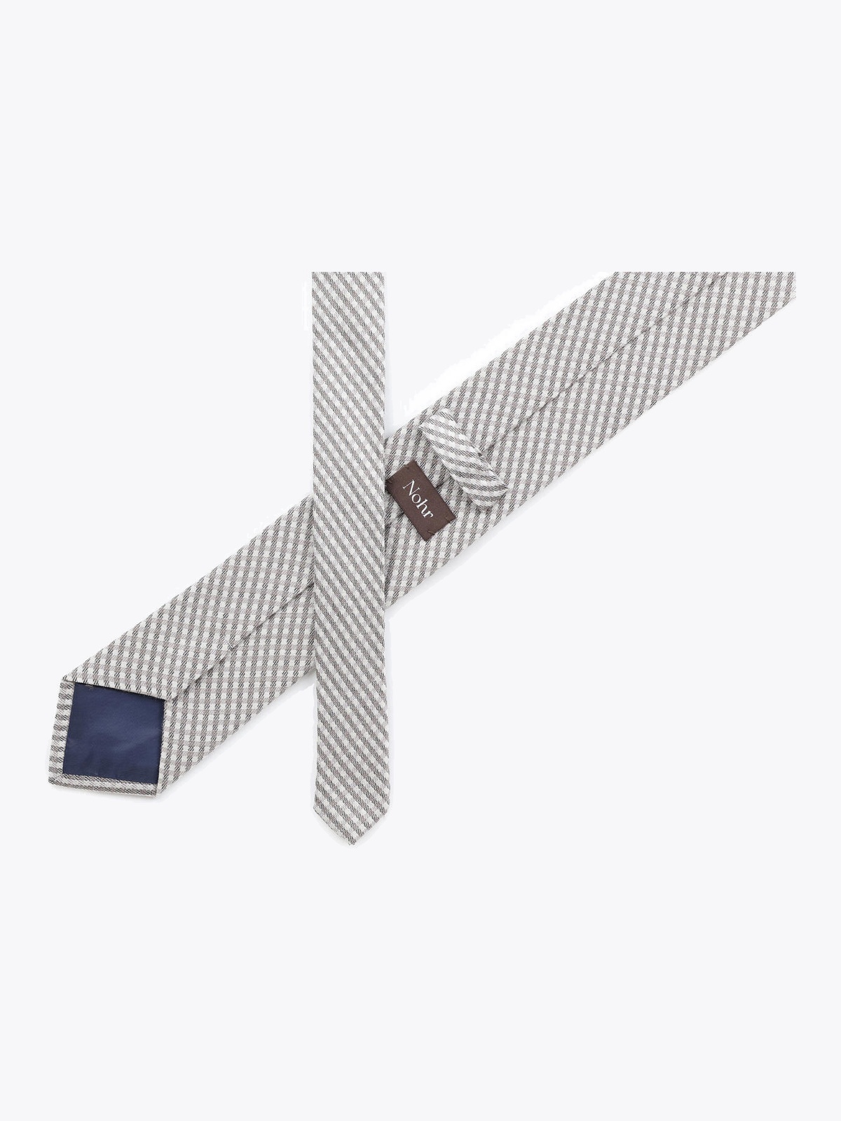 Nohr Studio Ludvig Tie 7,6 cm Beige