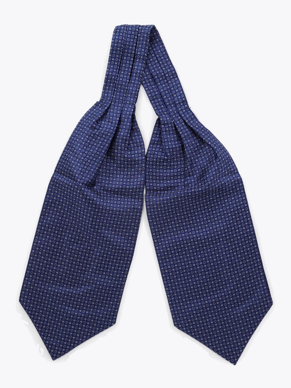Nohr Studio Max Silk Ascot Blå