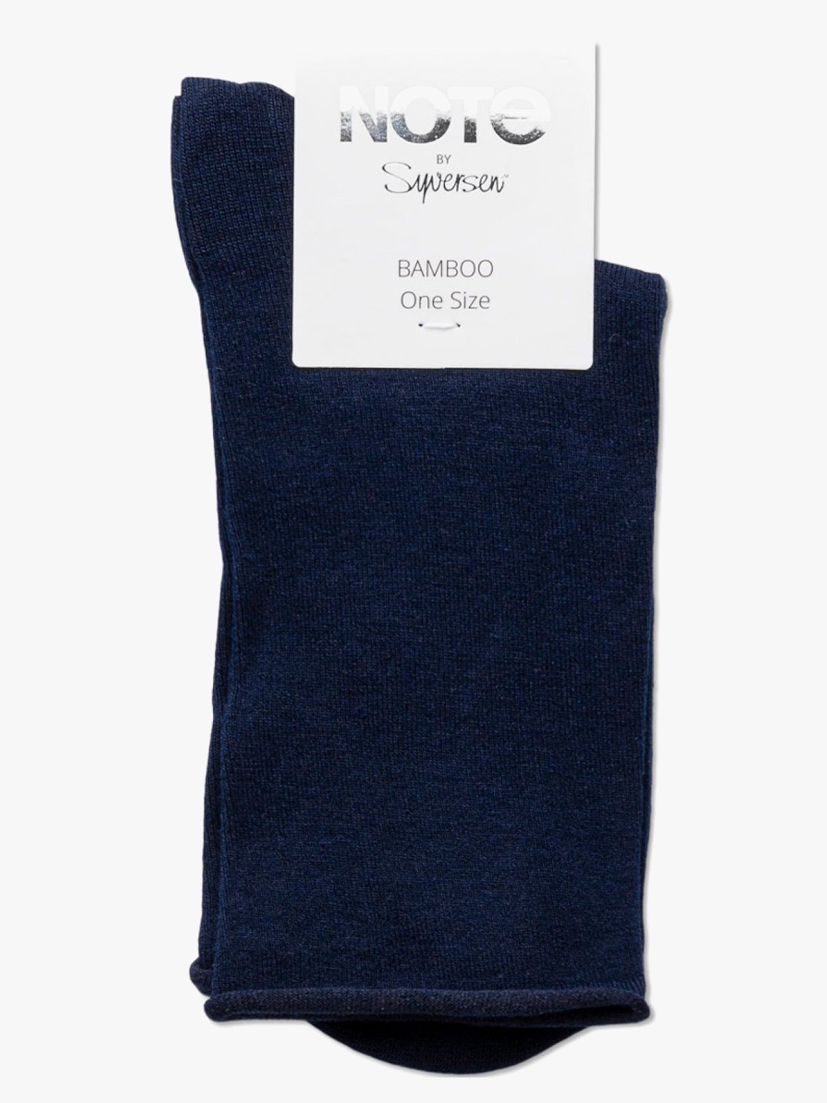 Note Woman Bamboo Roll Top Blå