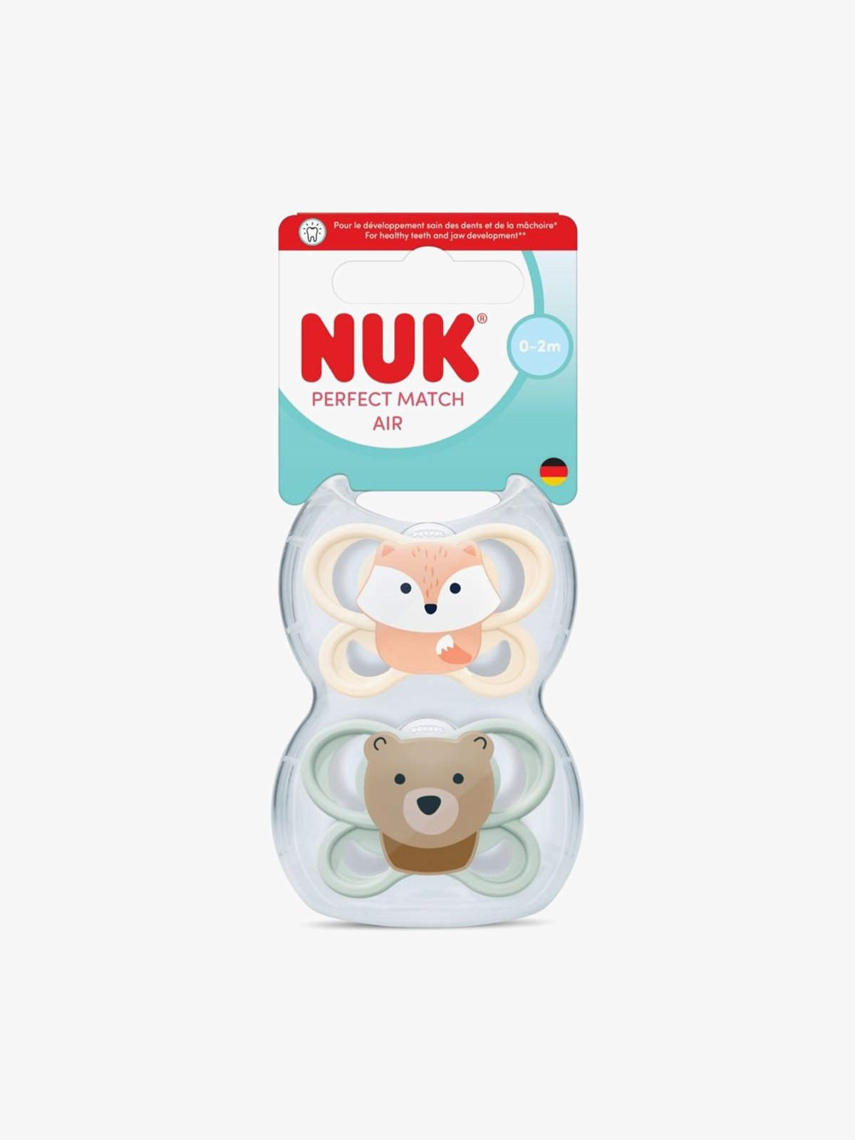 NUK Perfect Match Air 0-2m Fox Flerfarget