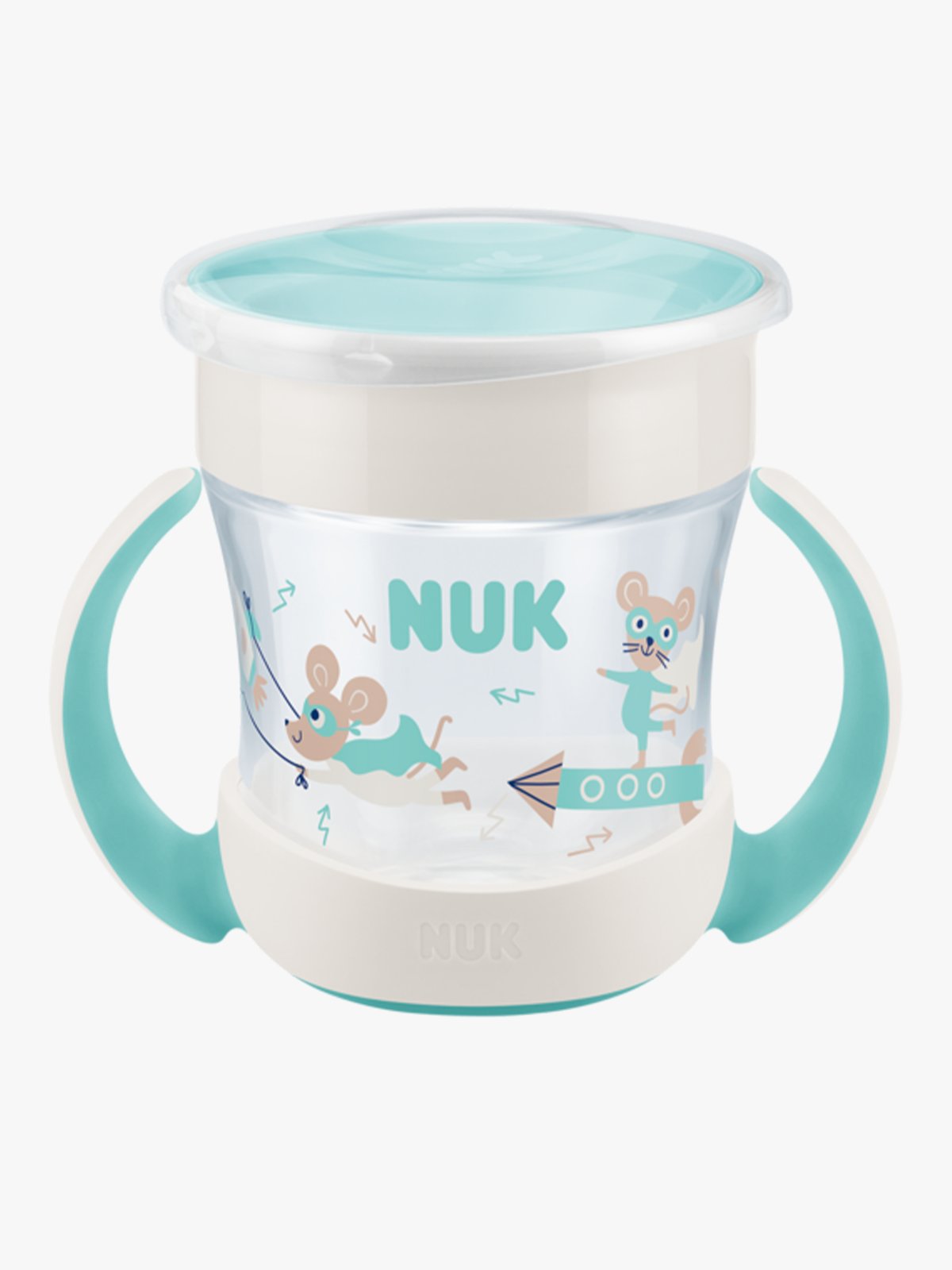 NUK Evolution Mini Magic Cup 6m+ Nøytral Flerfarget