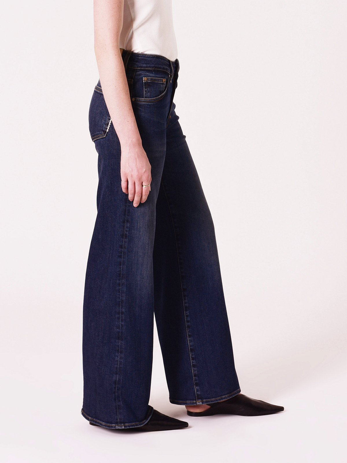 Neuw Eva Wide Mid Vintage Indigo