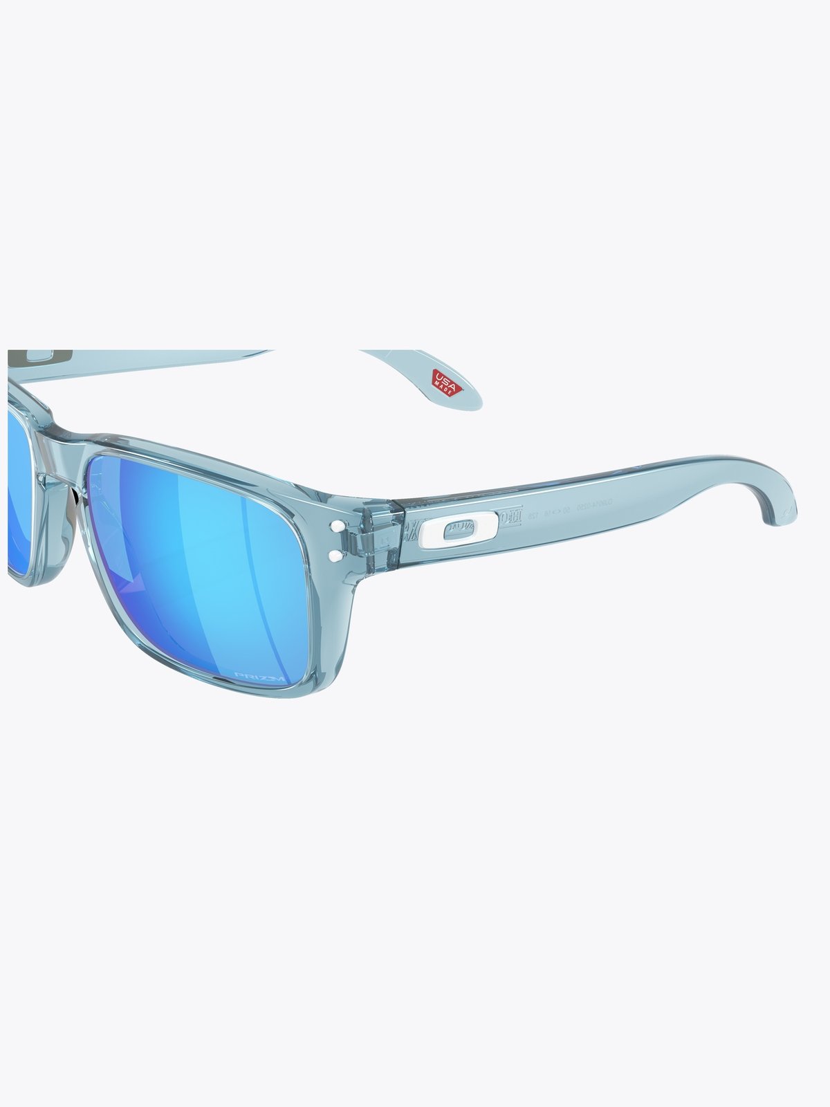 Oakley Holbrook Jr Brilleglass: Prizm Sapphire / Innfatning: Transparent Stonewash
