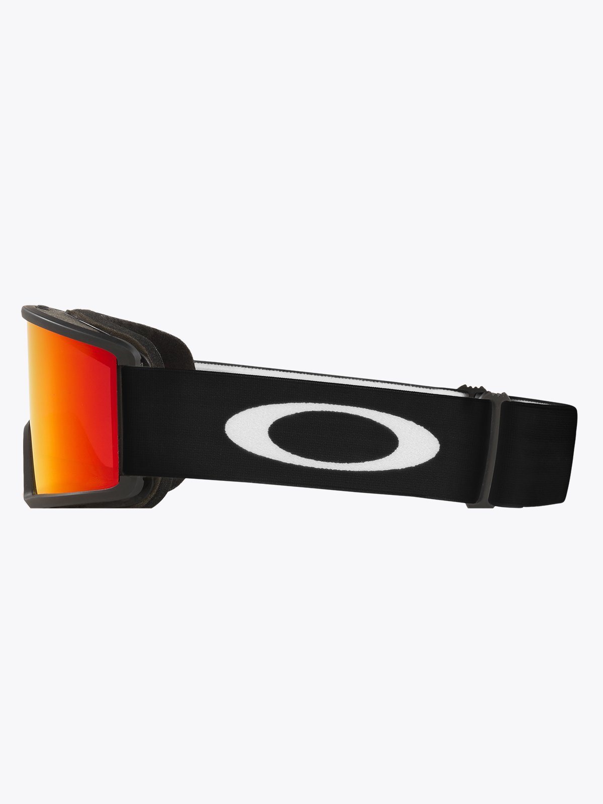 Oakley Target Line M Fire Iridium Brilleglass, Matte Black Strop