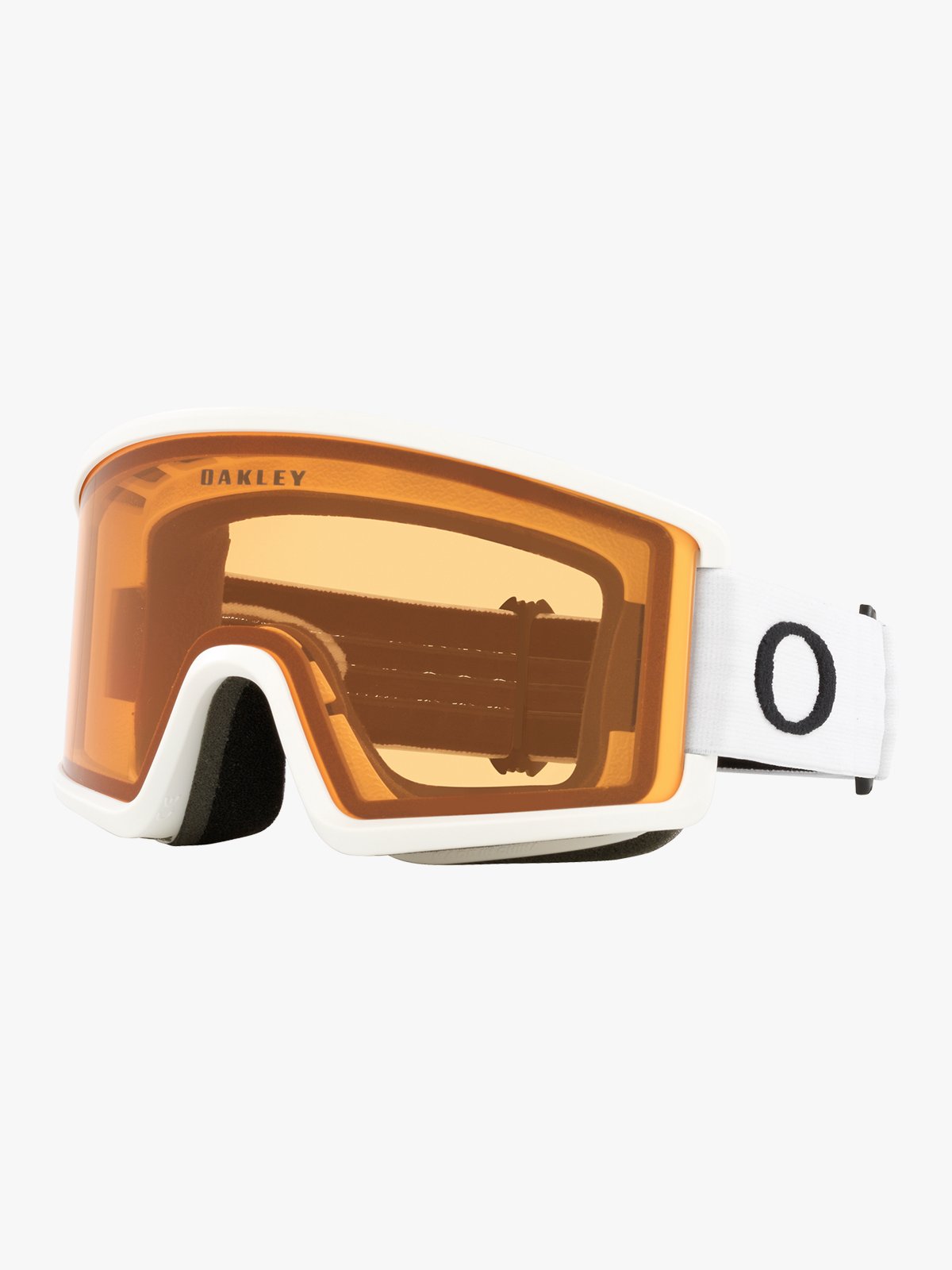 Oakley Target Line M Brilleglass: Persimmon / Stropp: Matte White