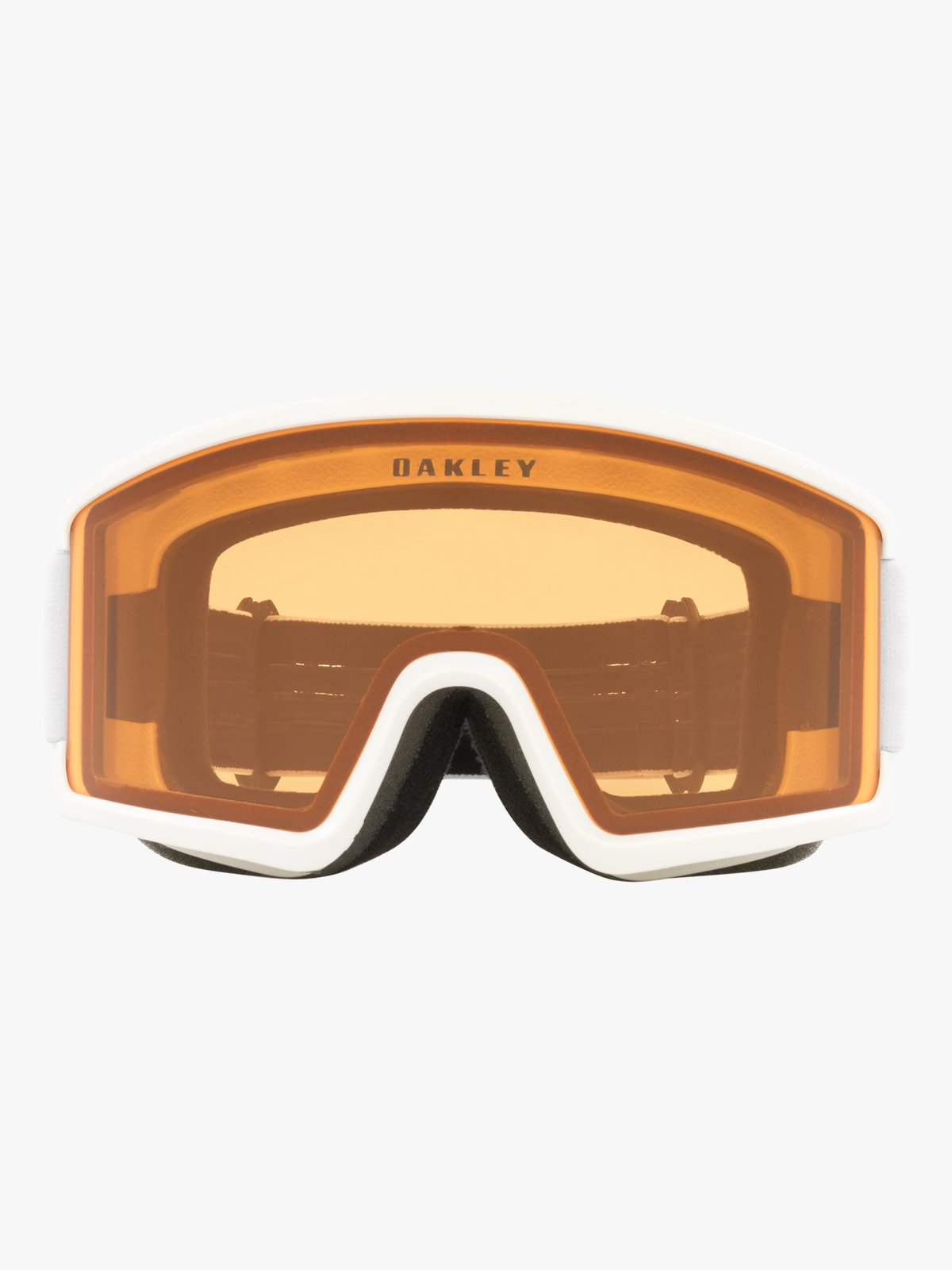 Oakley Target Line M Brilleglass: Persimmon / Stropp: Matte White