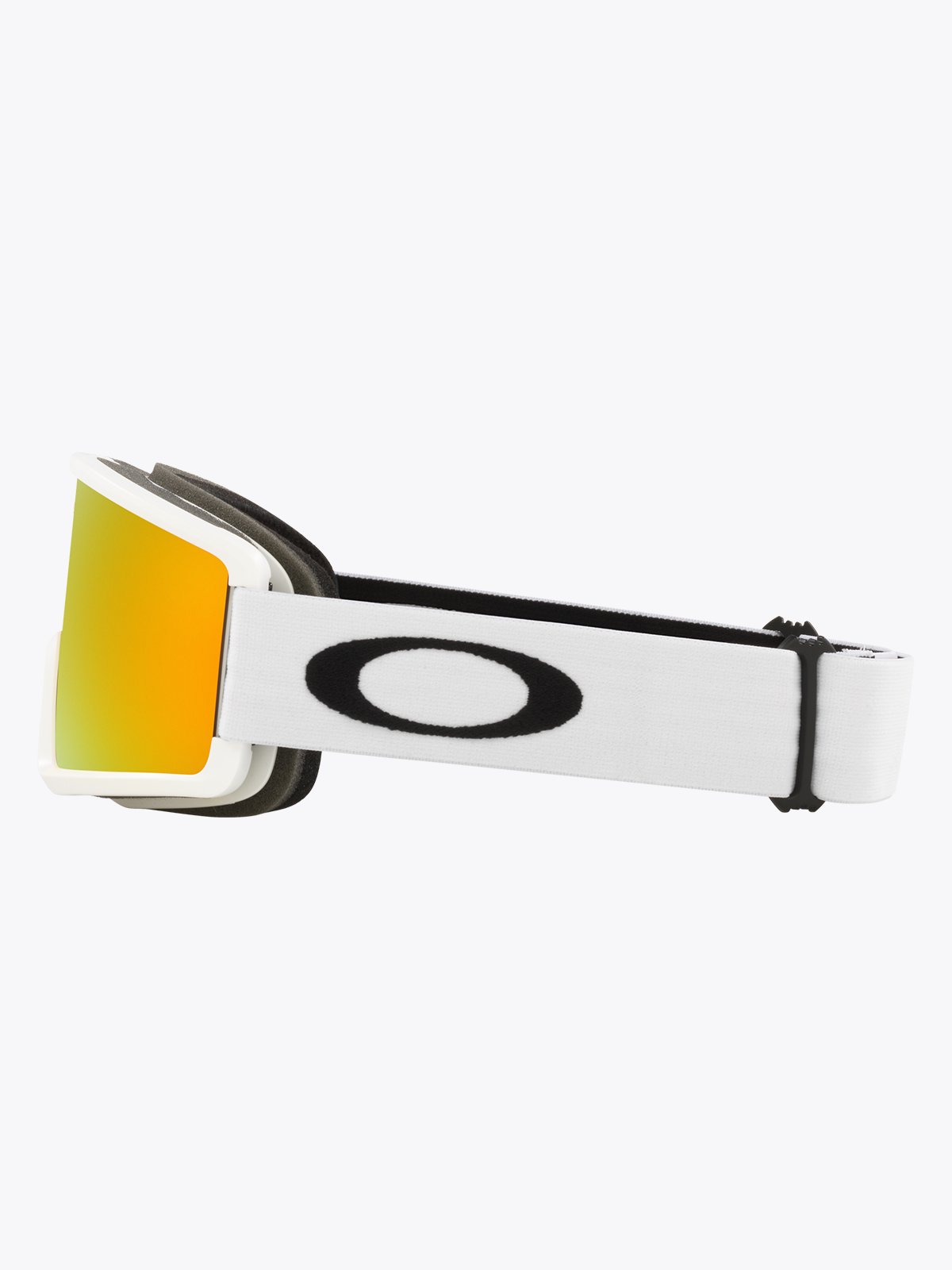 Oakley Target Line M Fire Iridium Brilleglass, Matte White Strop