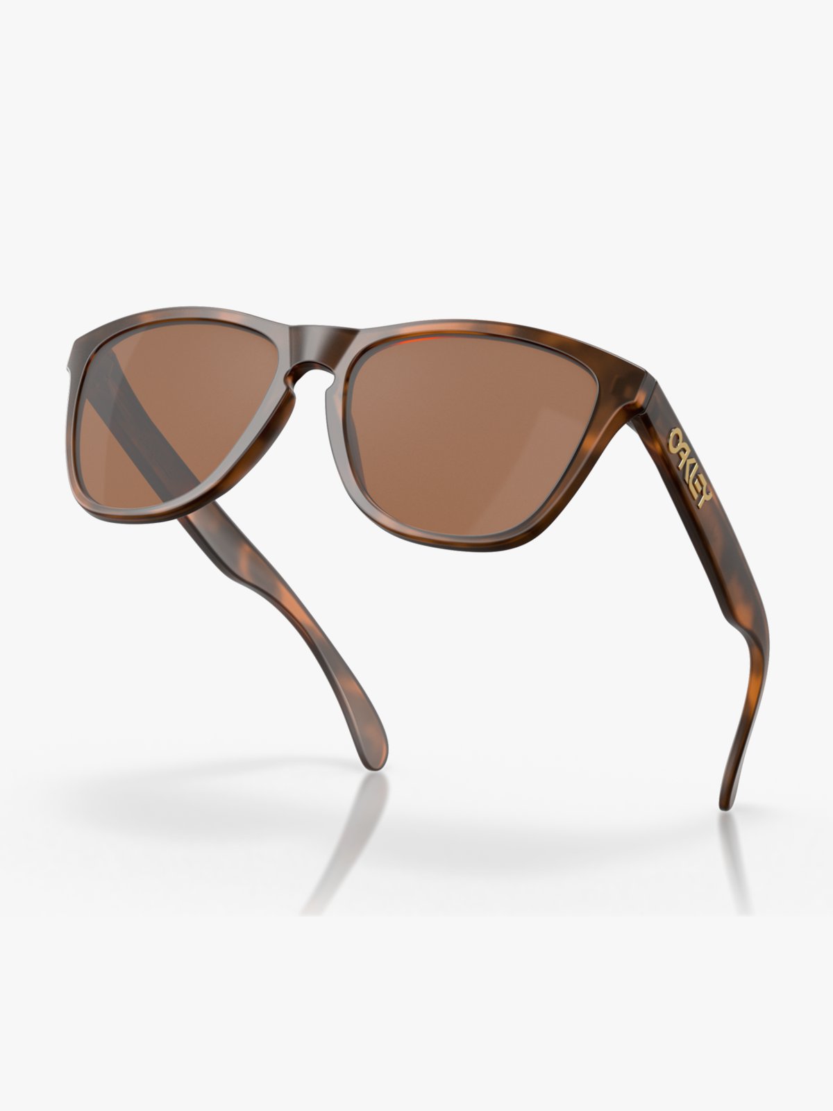 Oakley Frogskins Brilleglass: Prizm Tungsten / Innfatning: Matte Tortoise