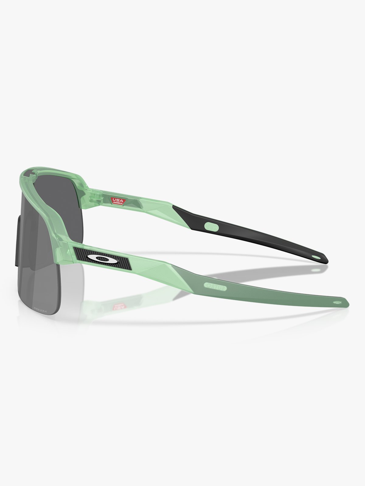 Oakley Sutro Lite S Brilleglass: Prizm Black / Innfatning: Matte Transparent Jade