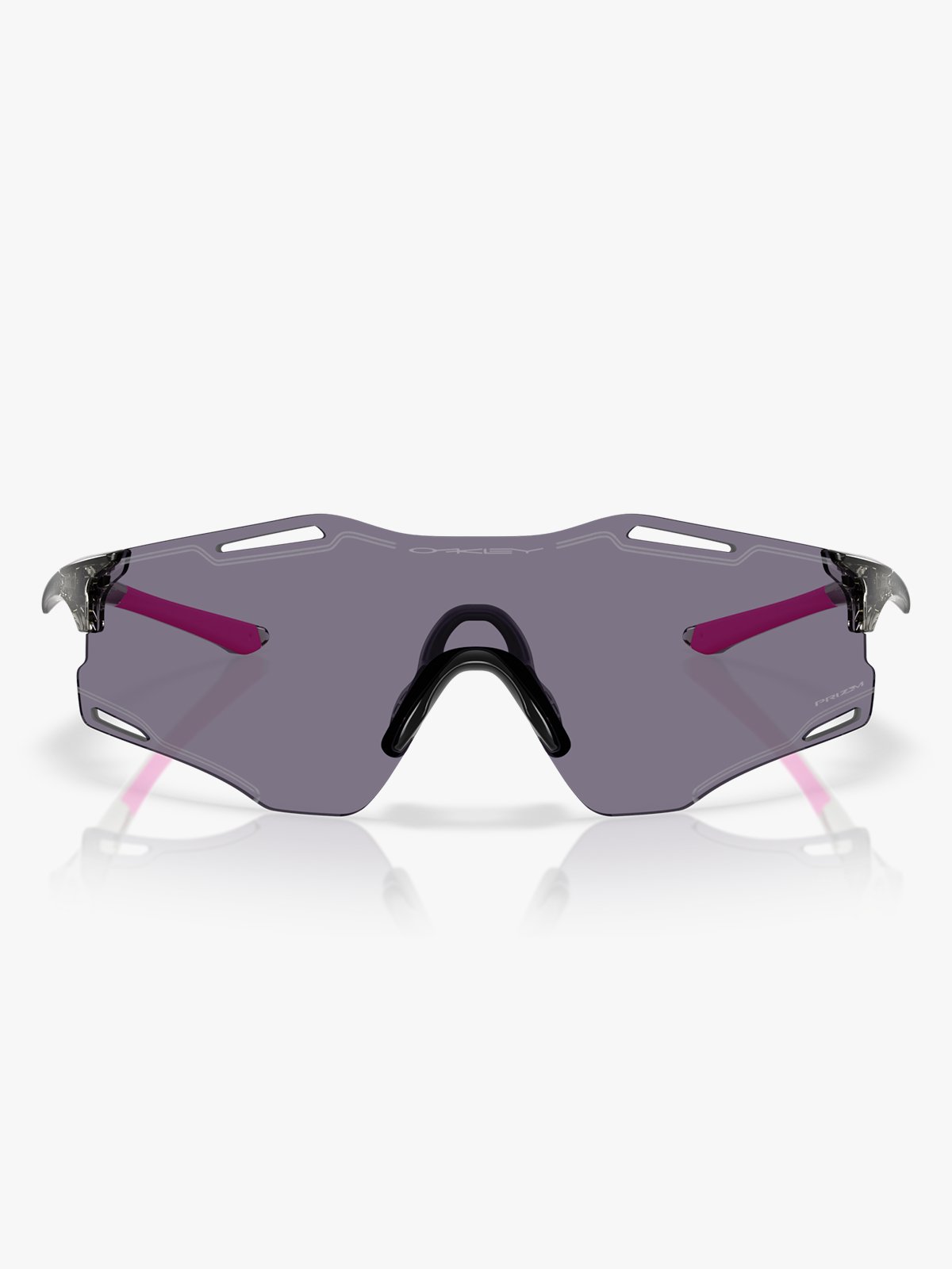 Oakley Cybr Zero Brilleglass: Prizm Grey / Innfatning: Polished Carbon