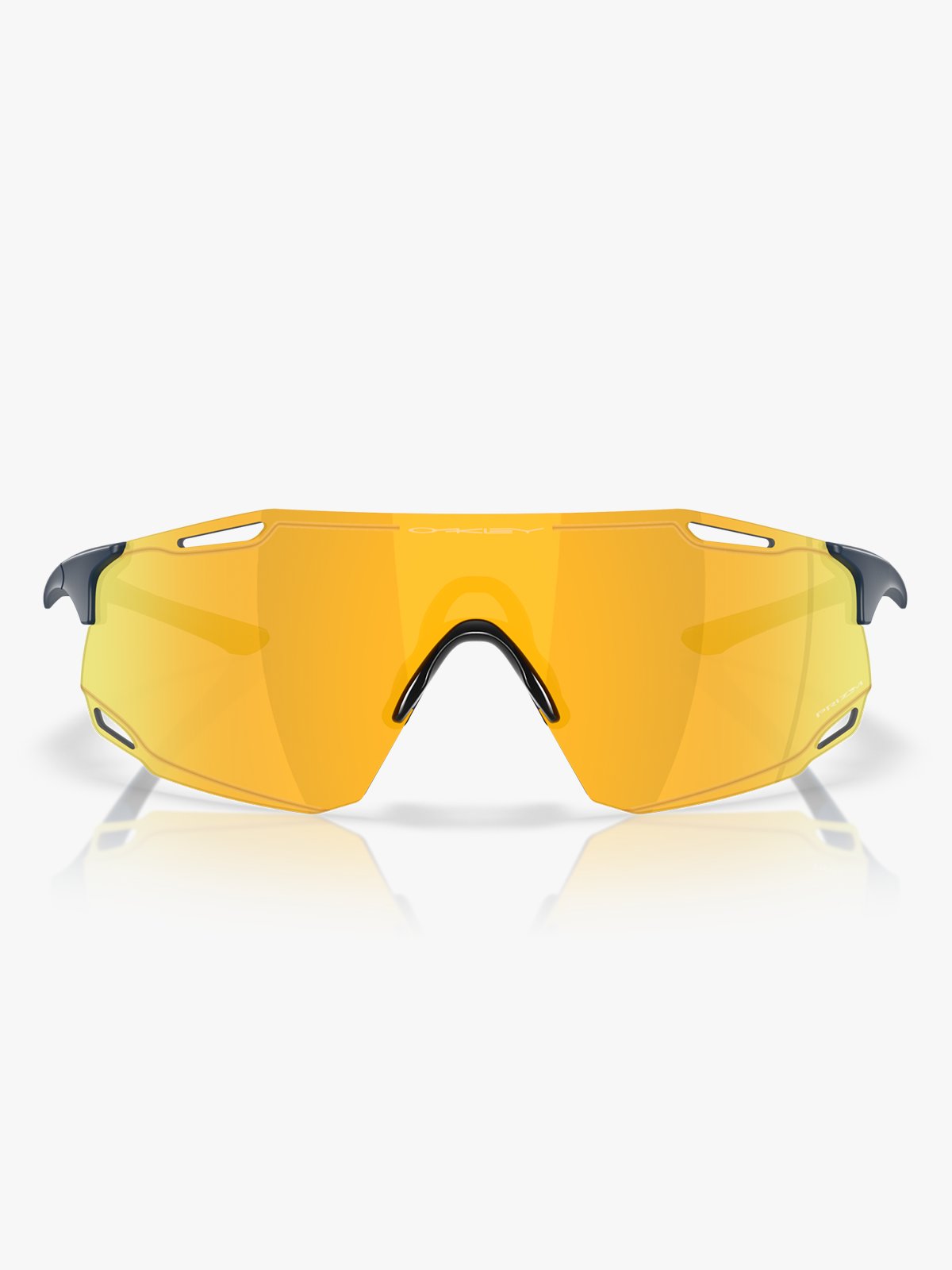 Oakley Cybr Dyno Brilleglass: Prizm 24k / Innfatning: Matte Abyss