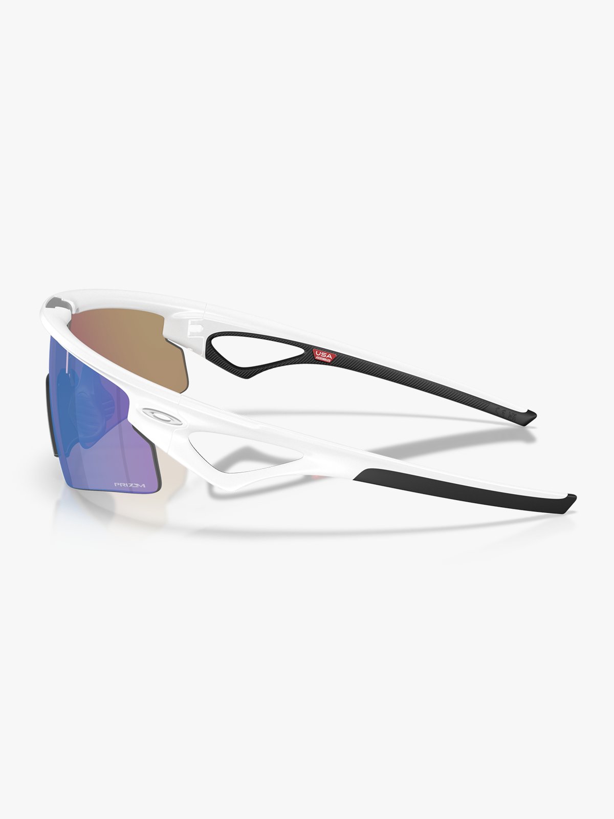 Oakley Sphaera Strike prizm sapphire Brilleglass, 
matte white Innfatning