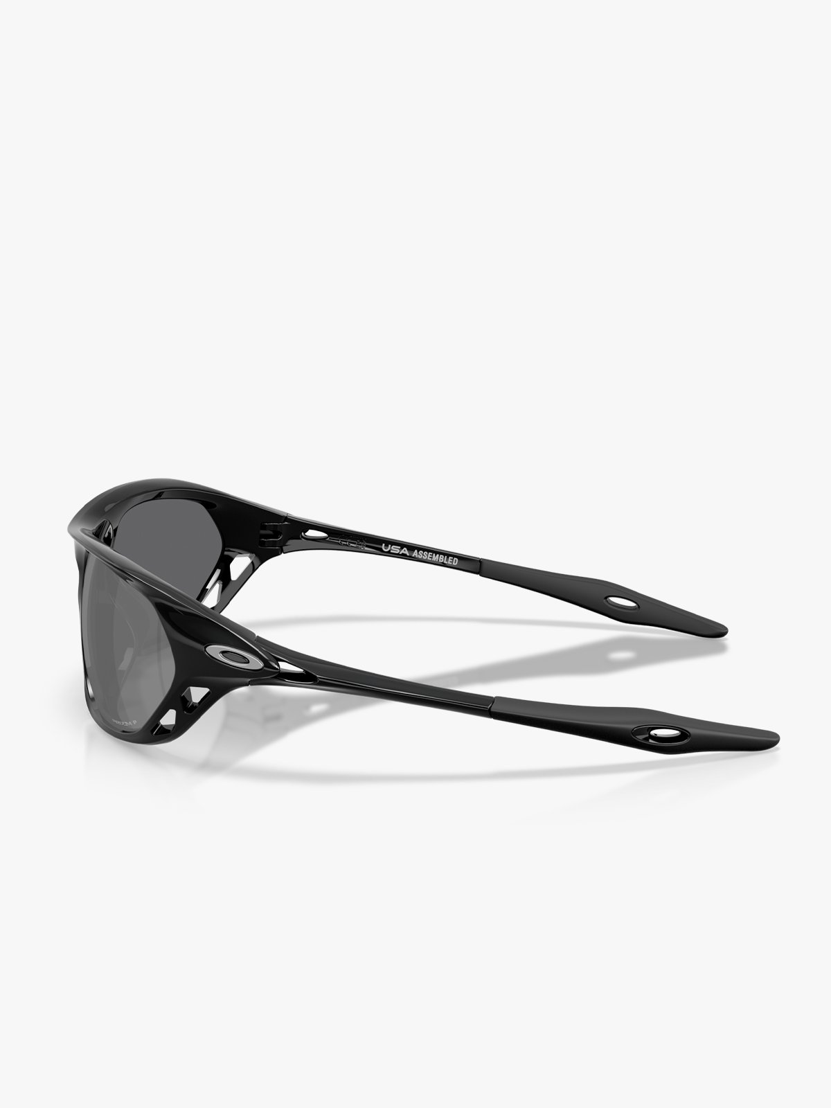 Oakley Cage Jacket Polarized prizm black polarized Lenses, 
polished black Frame