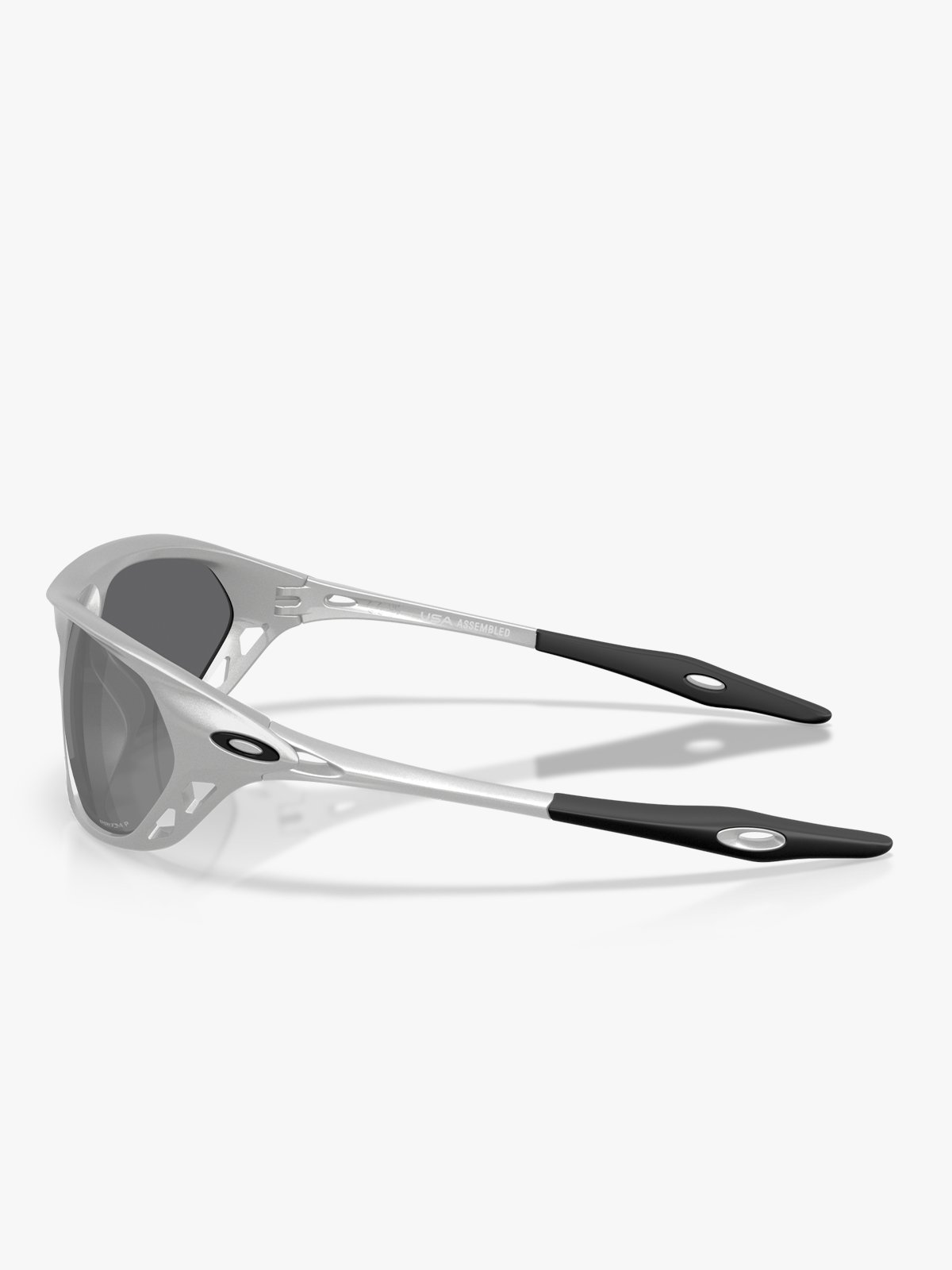 Oakley Cage Jacket Polarized prizm black polarized Lenses, 
x silver Frame