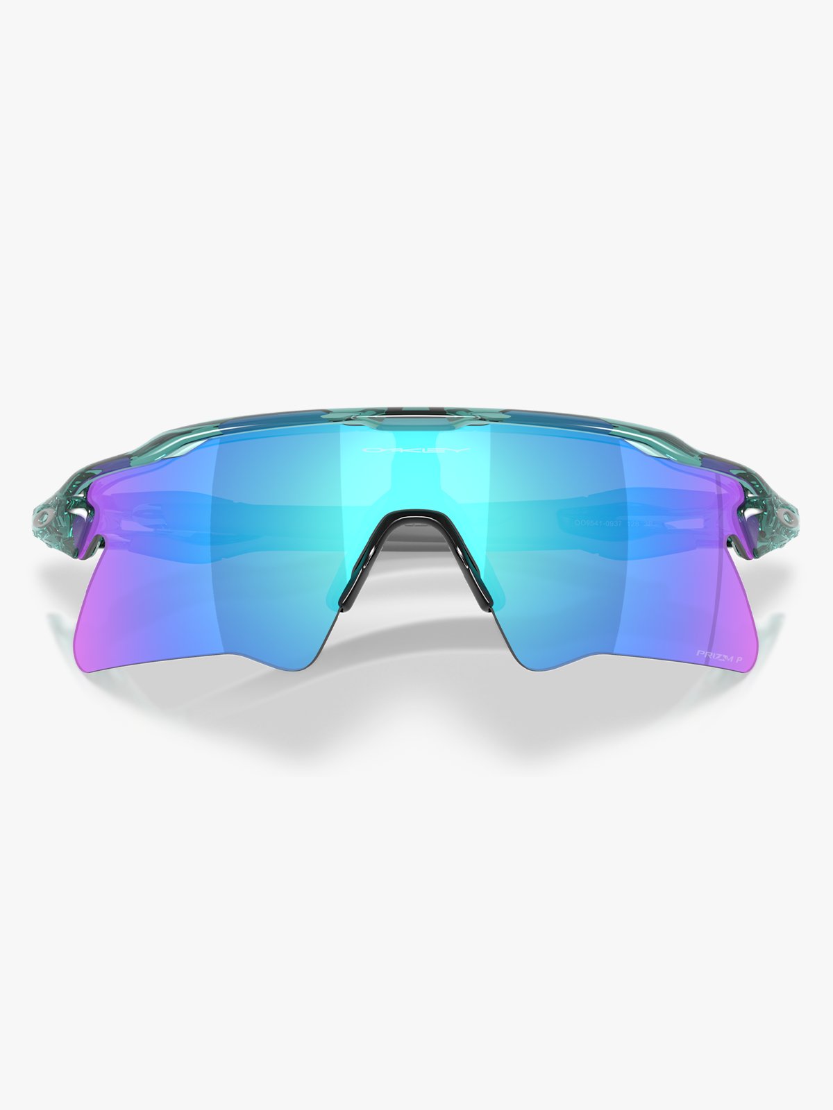 Oakley Radar EV Heater Polarized Prizm sapphire polarized Lenses, transparent pacific Frame