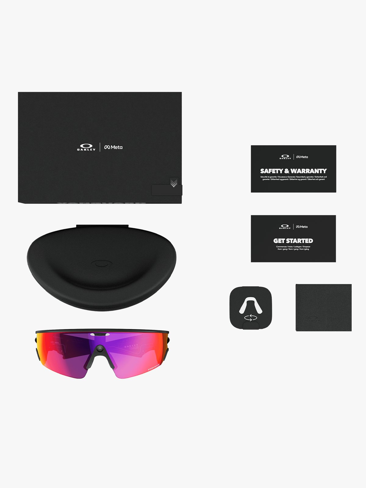 Oakley Vanguard Brilleglass: Prizm road / Innfatning: Black