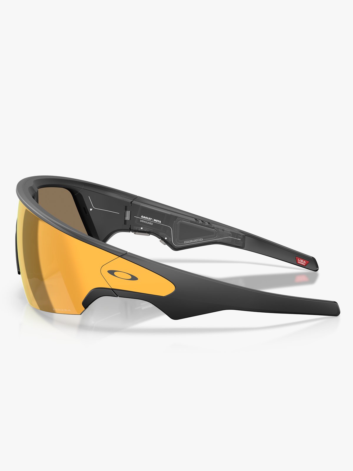 Oakley Vanguard Brilleglass: Prizm 24k / Innfatning: Black