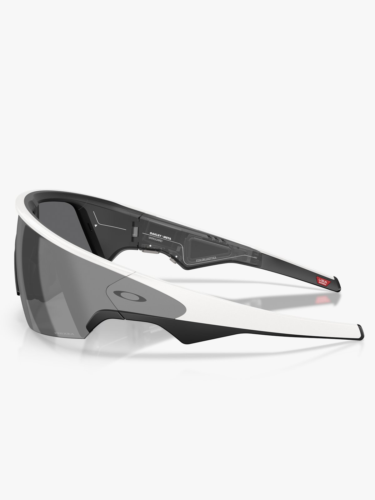 Oakley Vanguard Brilleglass: Prizm Black / Innfatning: White