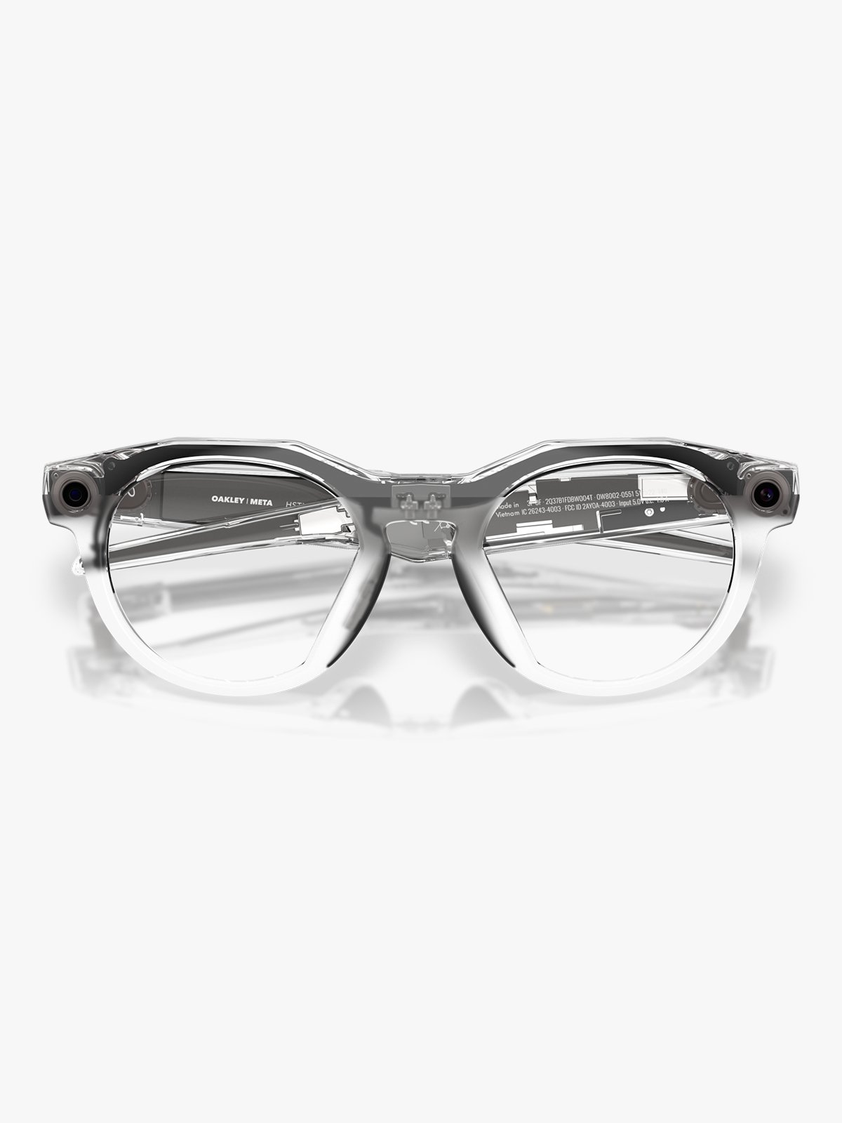 Oakley HSTN Transitions grey / Transitions® Brilleglass, Clear Innfatning
