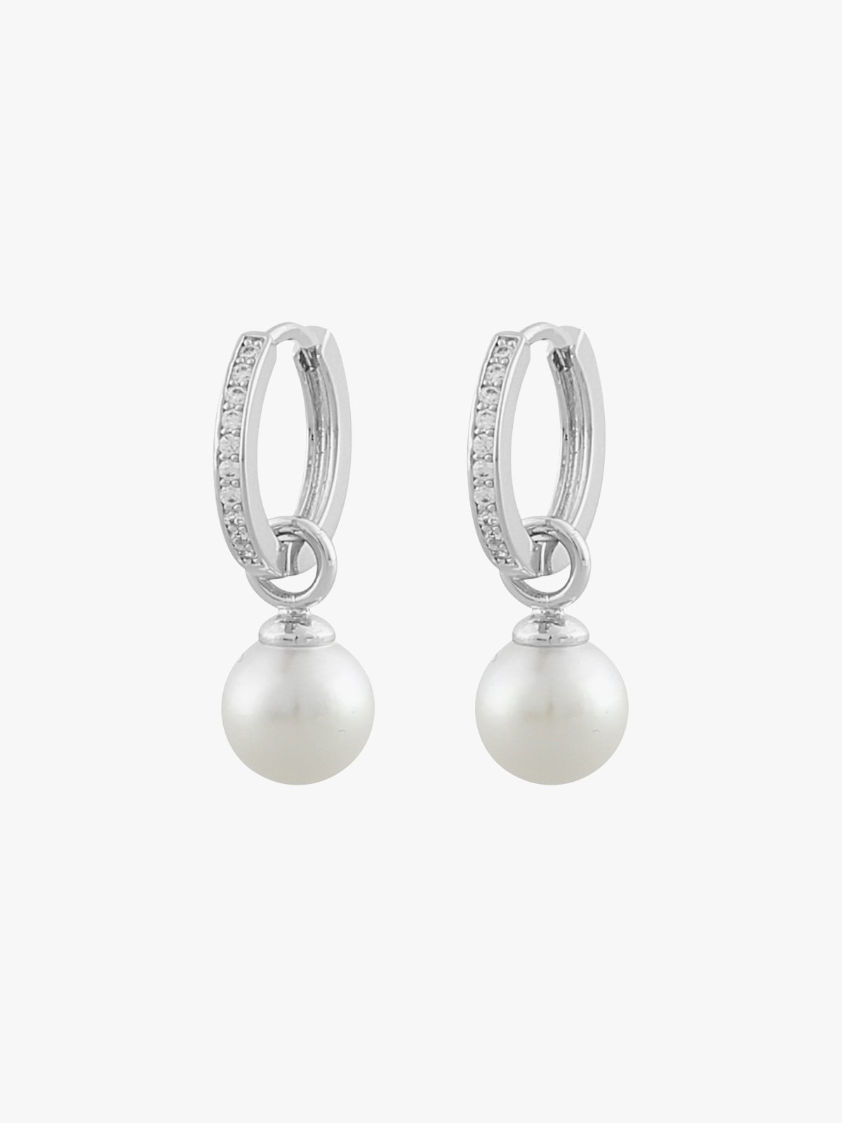 Snö Of Sweden Core Pearl Ring Ear Sølv