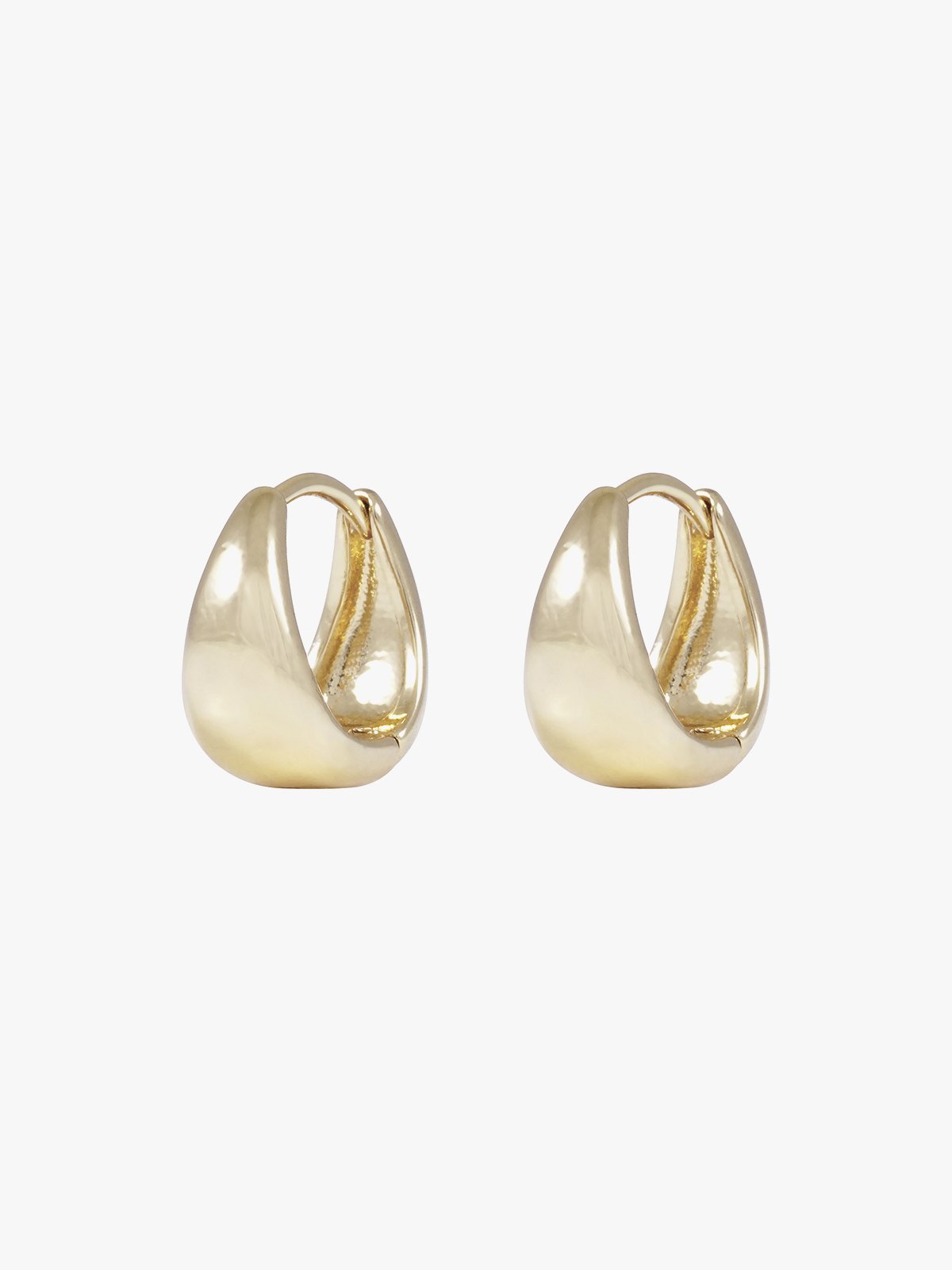 Snö Of Sweden Honey Drop Ring Ear 12mm Gull