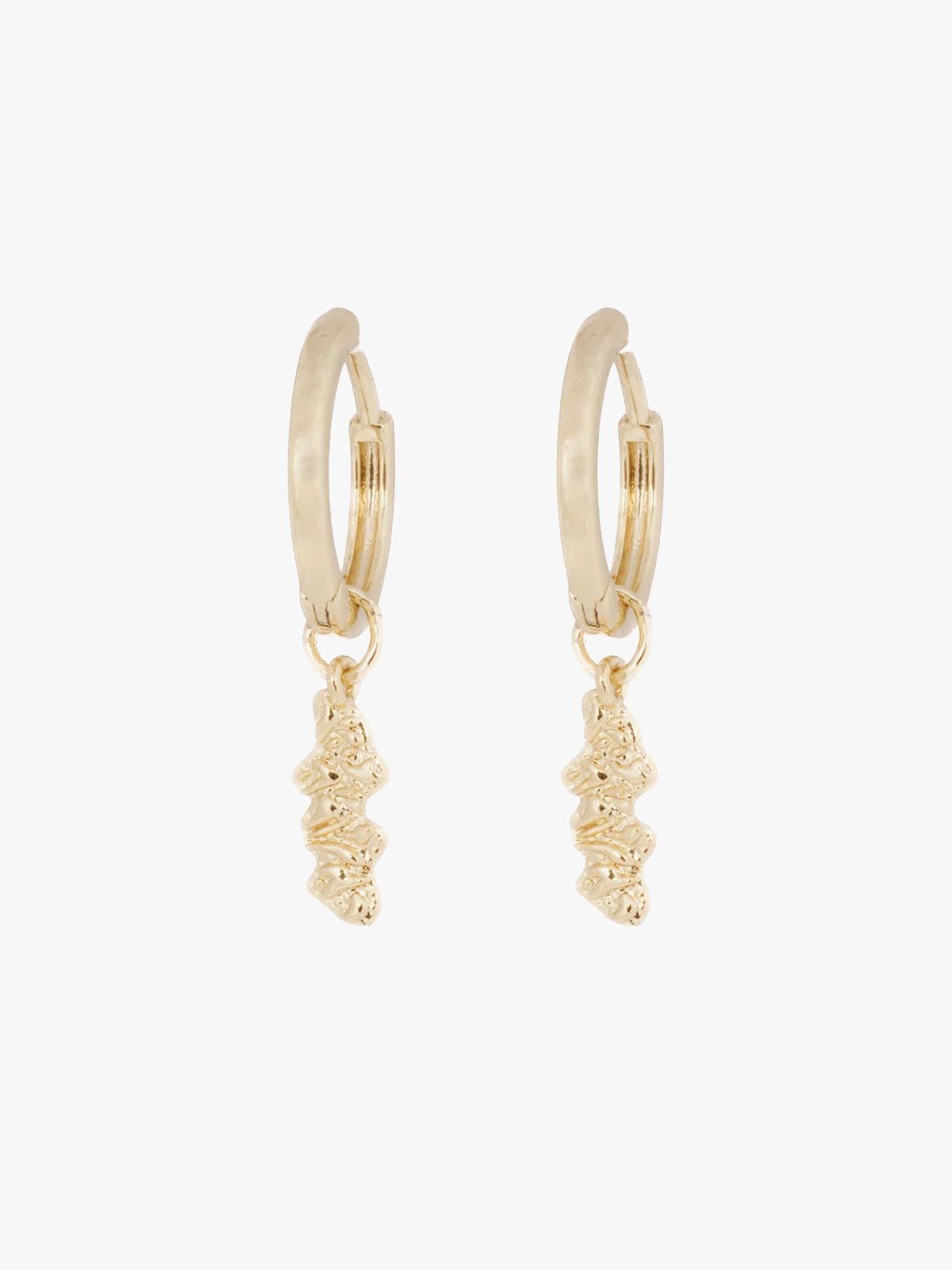 Snö Of Sweden Cat Pendant Ring Ear Gold