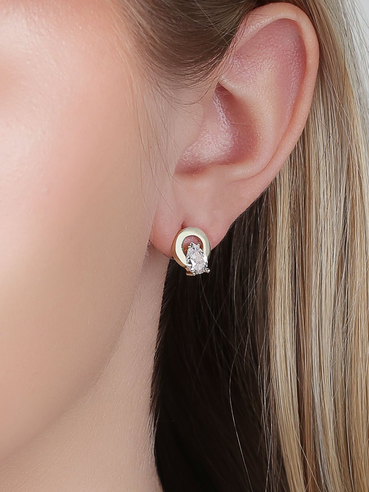 Snö Of Sweden Callie crystal circle ear Gull
