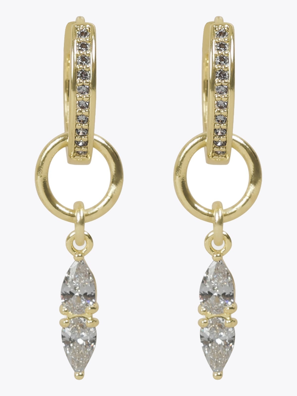 Snö Of Sweden Largo Doble Crystal Ear Gull