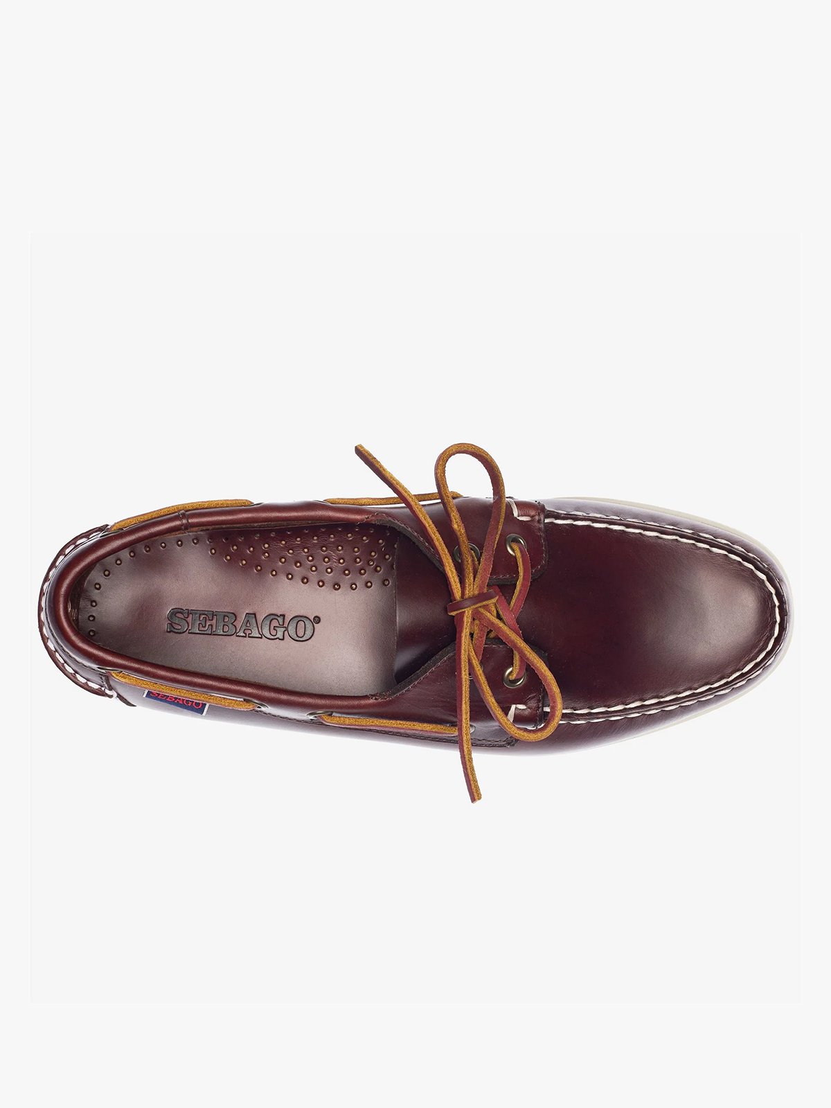 Sebago Docksides Portland Waxed Brown