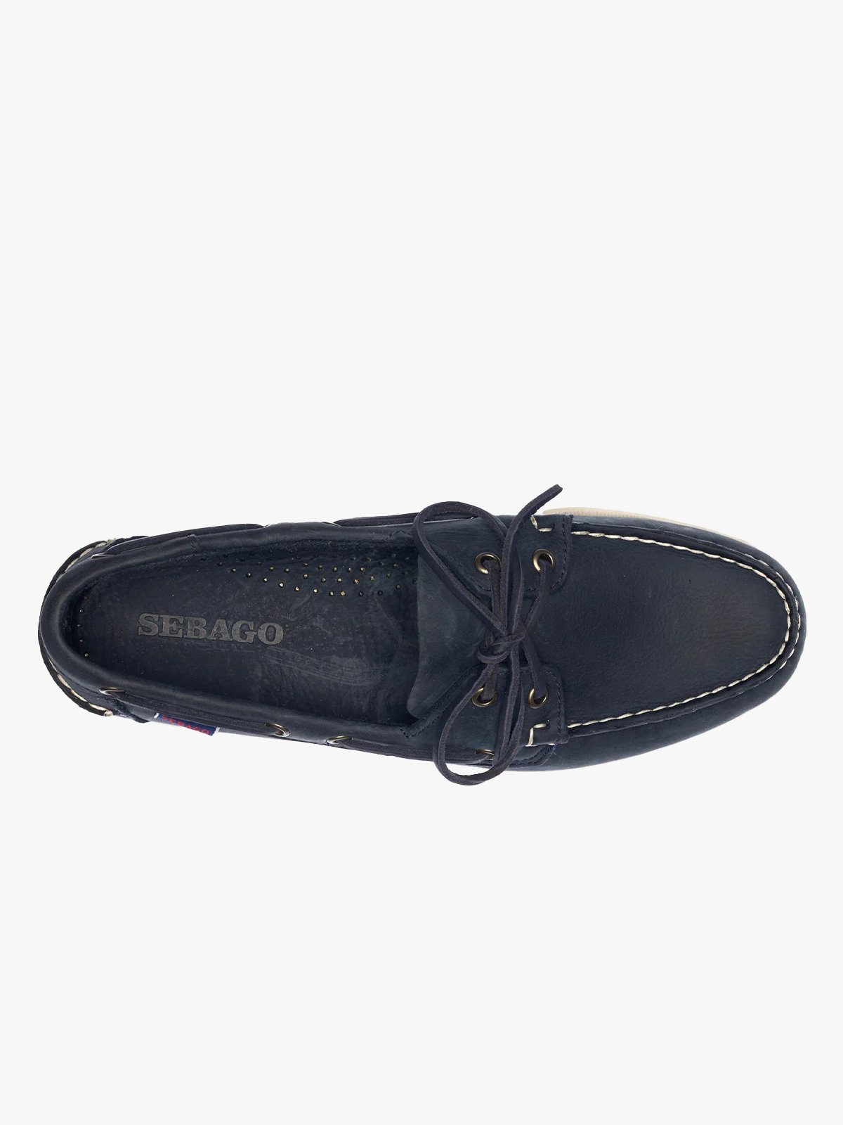 Sebago Docksides Crazy H Blue Navy
