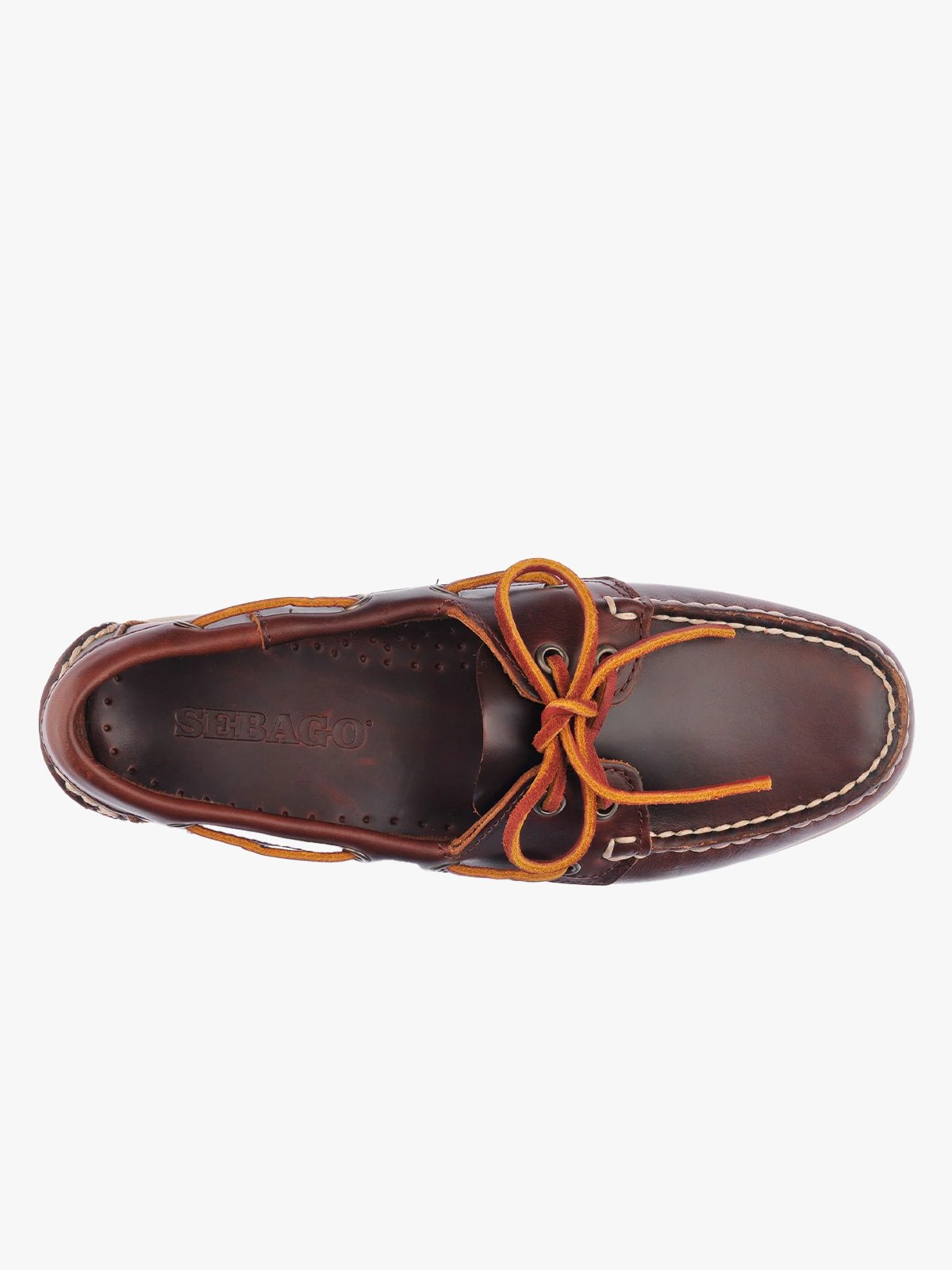 Sebago Docksides Portland Waxed W Brown