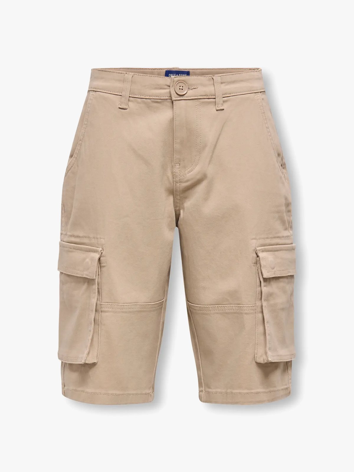 Only & Sons Jr Cam Stage Cargo Shorts Life Pant Chinchilla