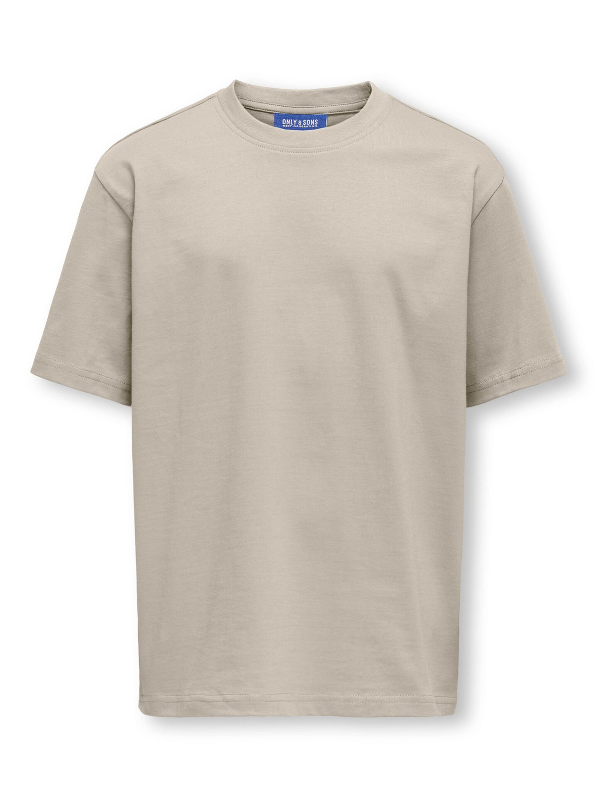 Only & Sons Jr Fred Life Relaxed Short Sleeve Tee Junior Silver Lining