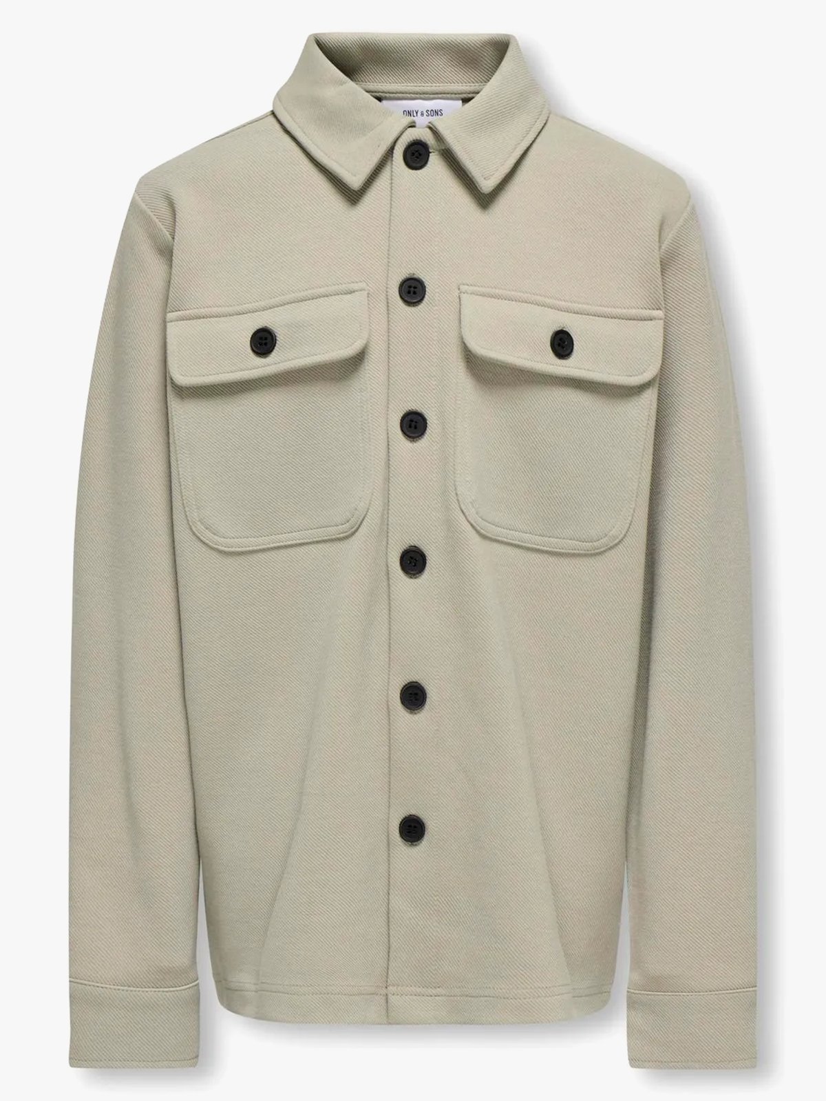 Only & Sons Jr New Kodyl Overshirt Sweat Vintage Khaki