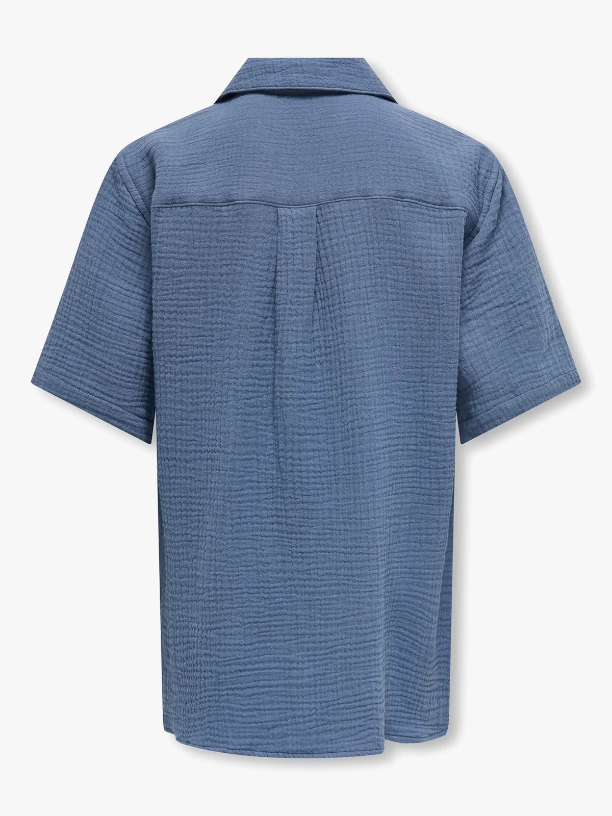 Only & Sons Jr Kyle Short Sleeve Shirt Woven Vintage Indigo