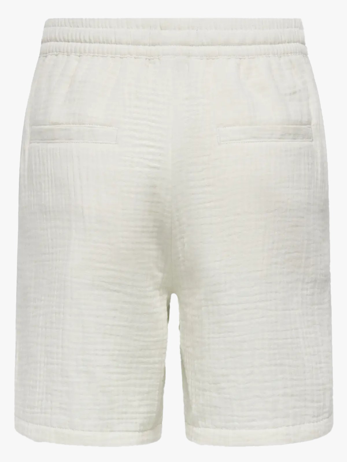 Only & Sons Jr Tel-Pas Shorts Woven Egret