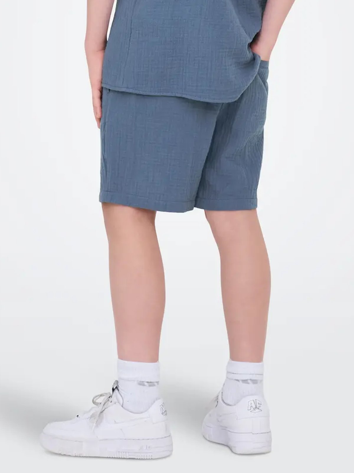 Only & Sons Jr Tel-Pas Shorts Woven Vintage Indigo