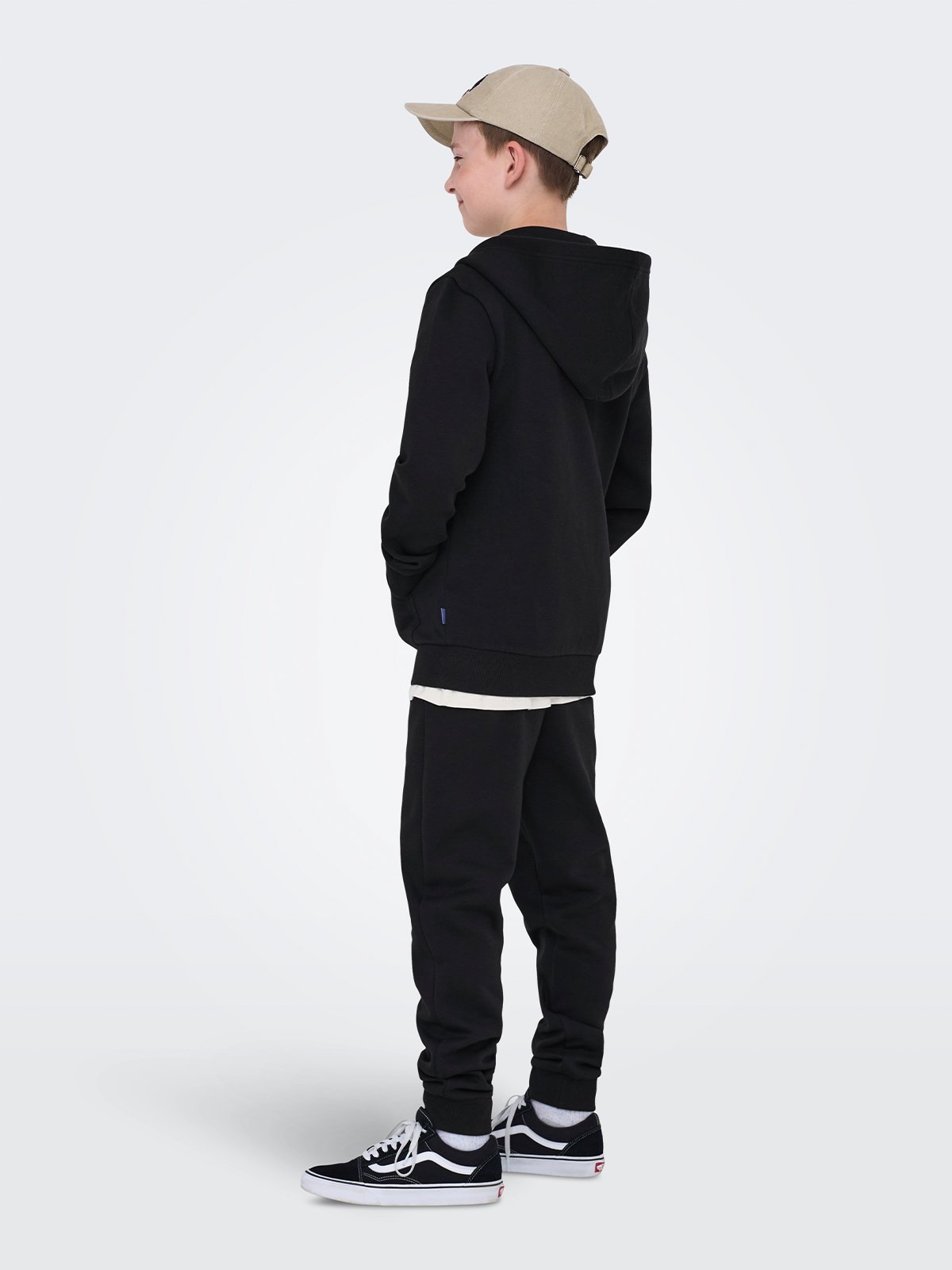 Only & Sons Jr Ceres Zip Hoodie Sweat Black