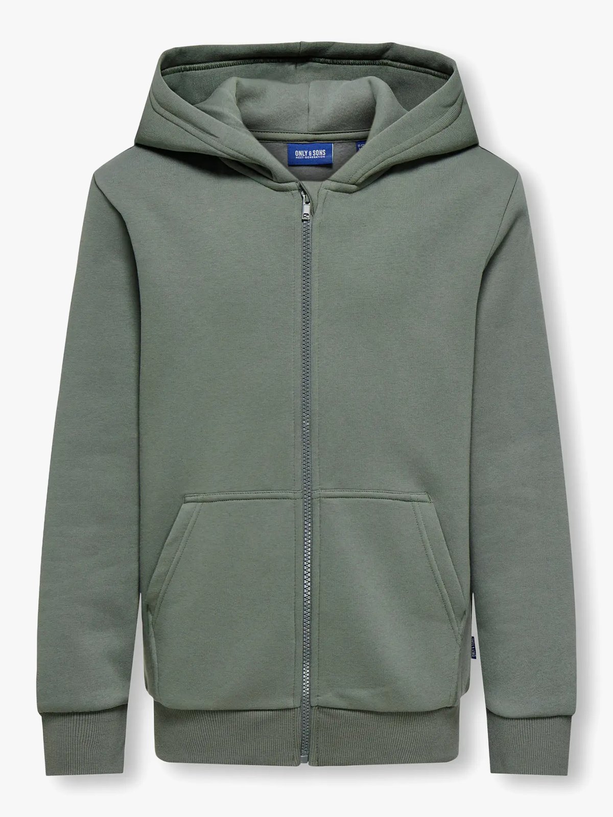 Only & Sons Jr Ceres Zip Hoodie Sweat Castor Gray
