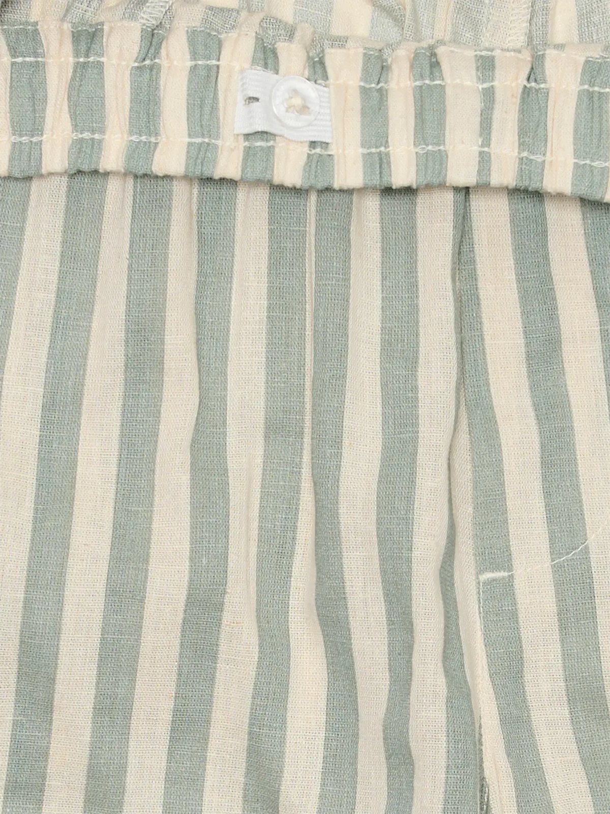Only & Sons Jr Mattie Striped Shorts Woven Iceberg Green Ecru
