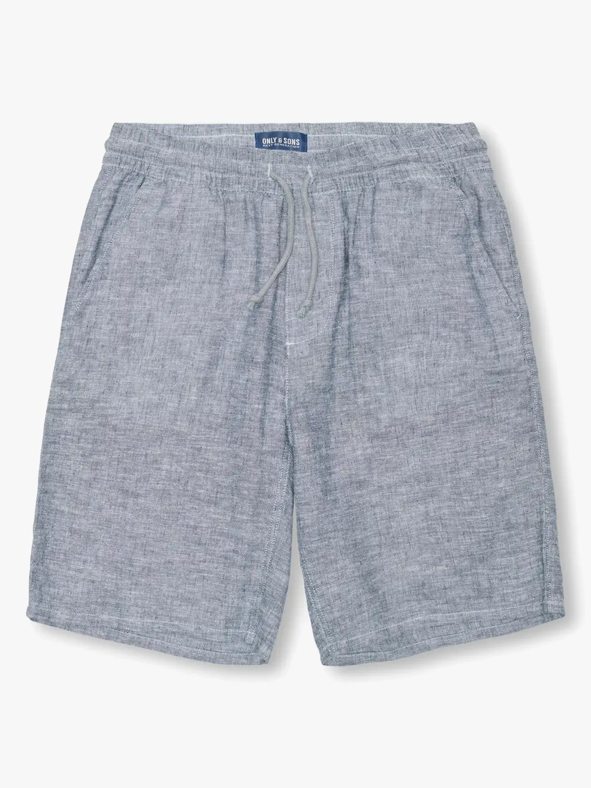 Only & Sons Jr Caiden Life Loose Lin Shorts Woven Dress Blues