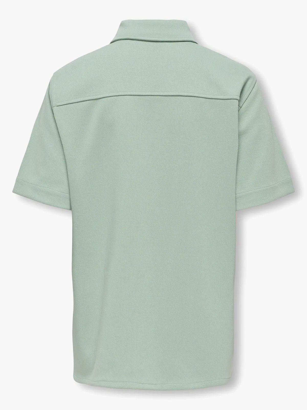 Only & Sons Jr Newkodyl Short Sleeve Shirt Sweat Iceberg Green